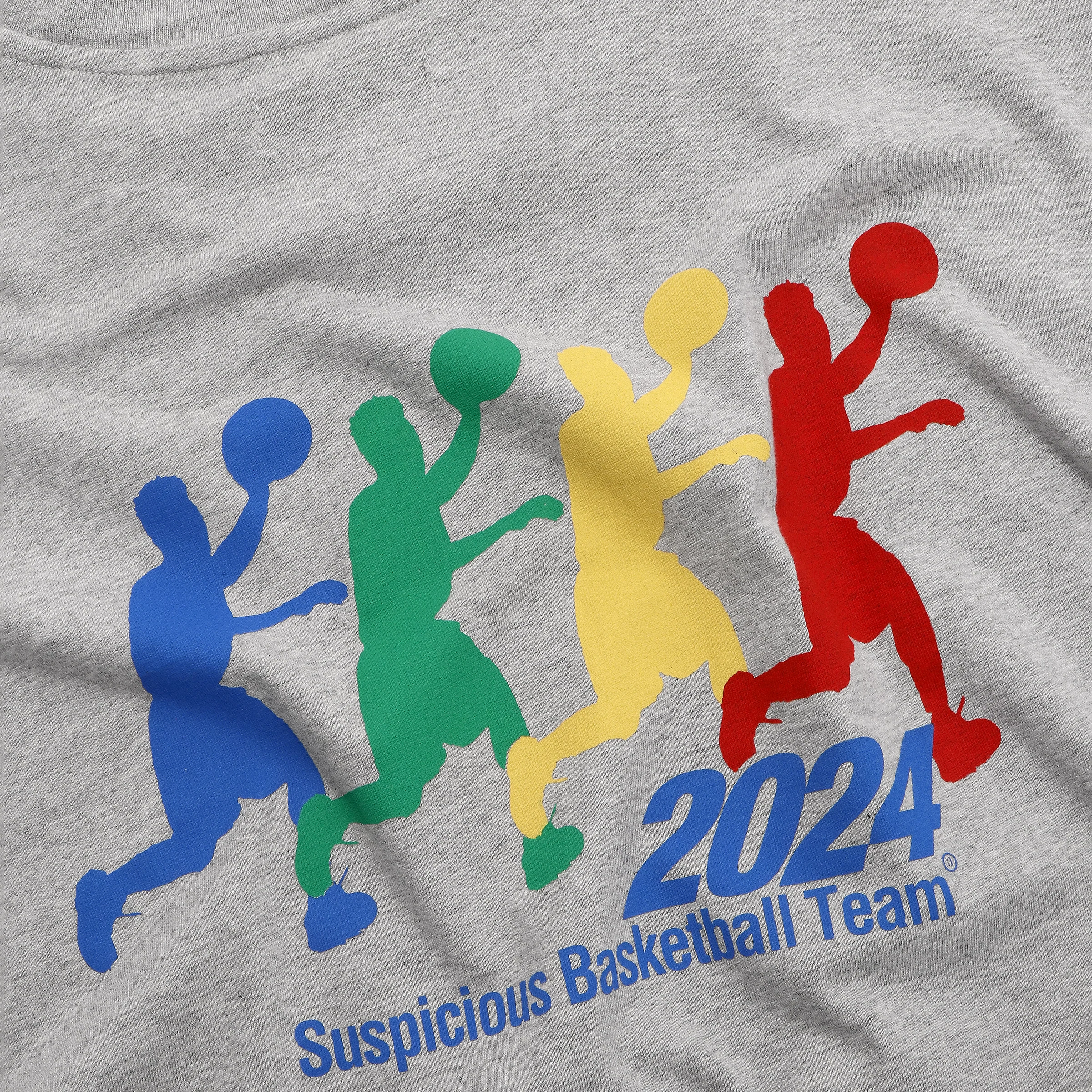 The Athletics / The Basketball Team 2024 Tee - Neutral Heather - Image 3