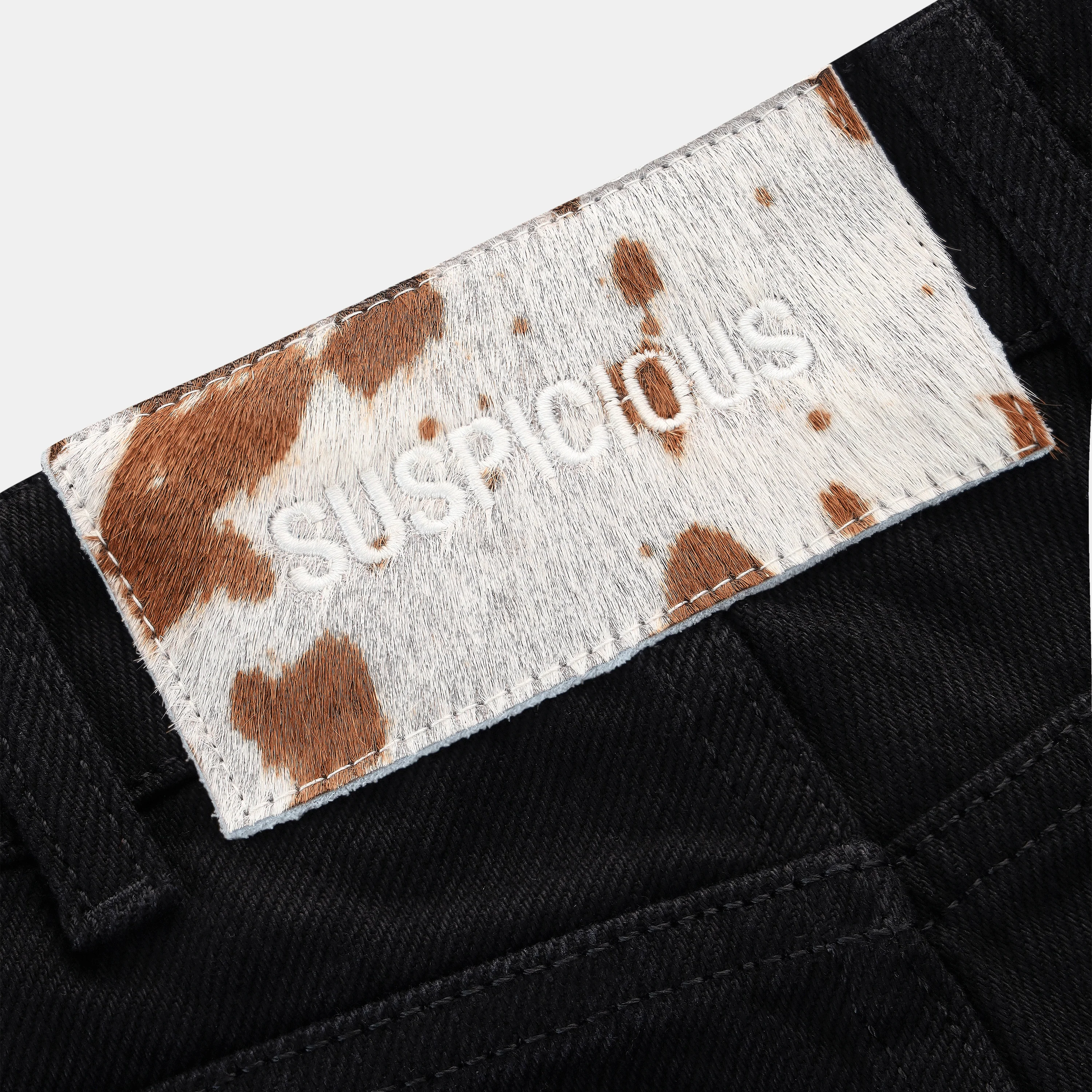Daisy Wide Leg Denim - Black - Image 3