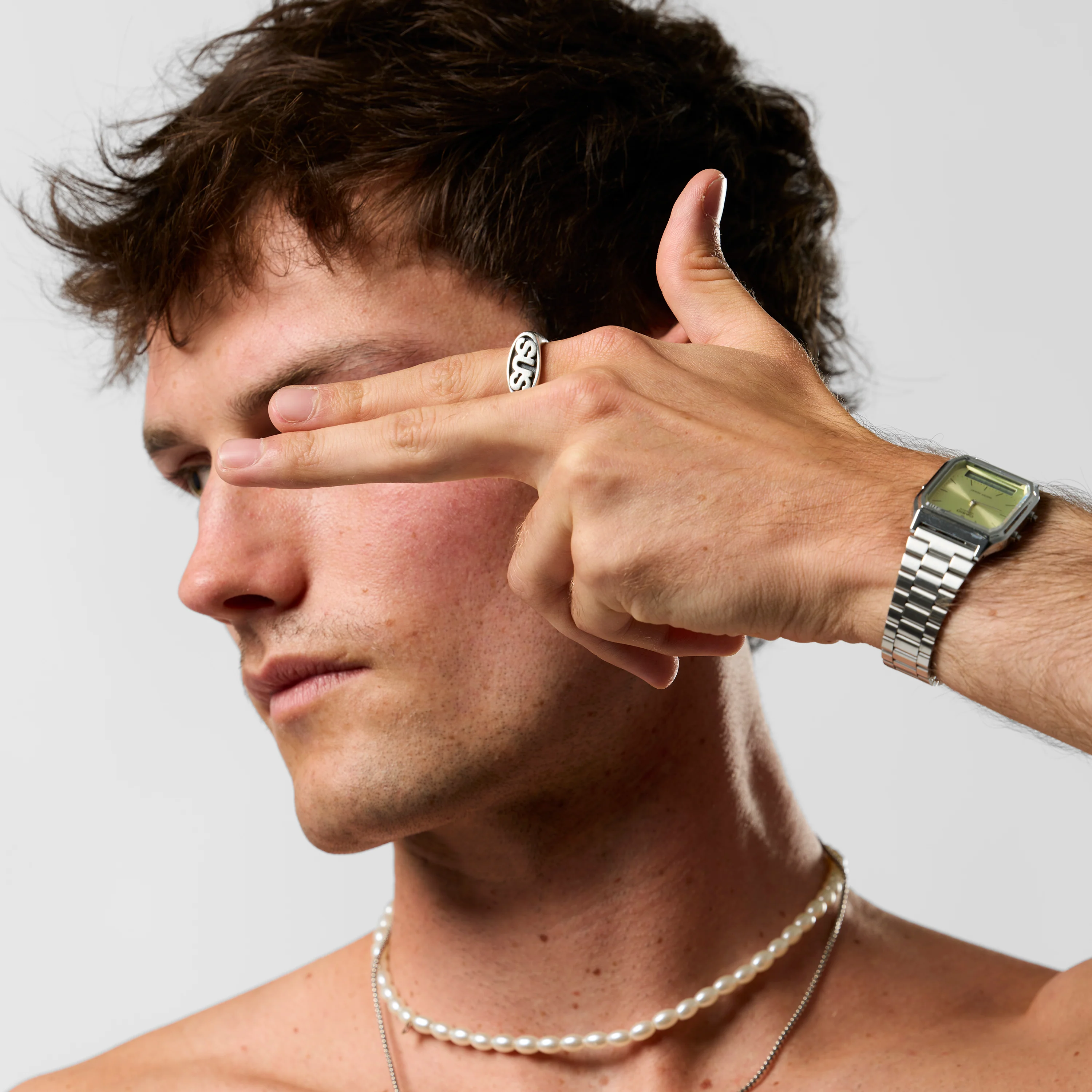 EoS / SUS Logo Ring - Silver - Image 10