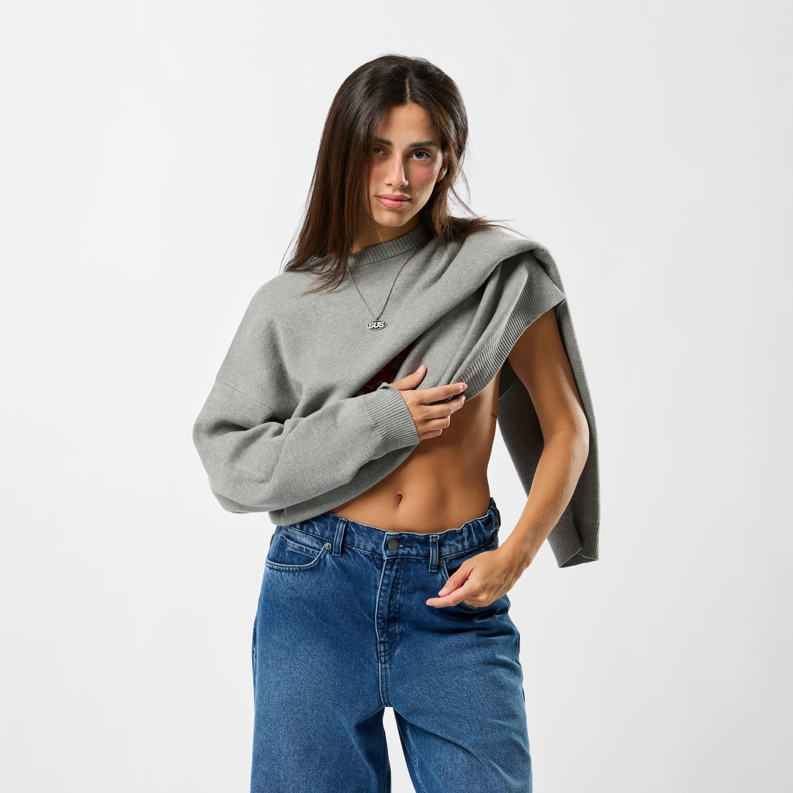 EoS / Suspicious Cotton Knit - Grey - Image 5