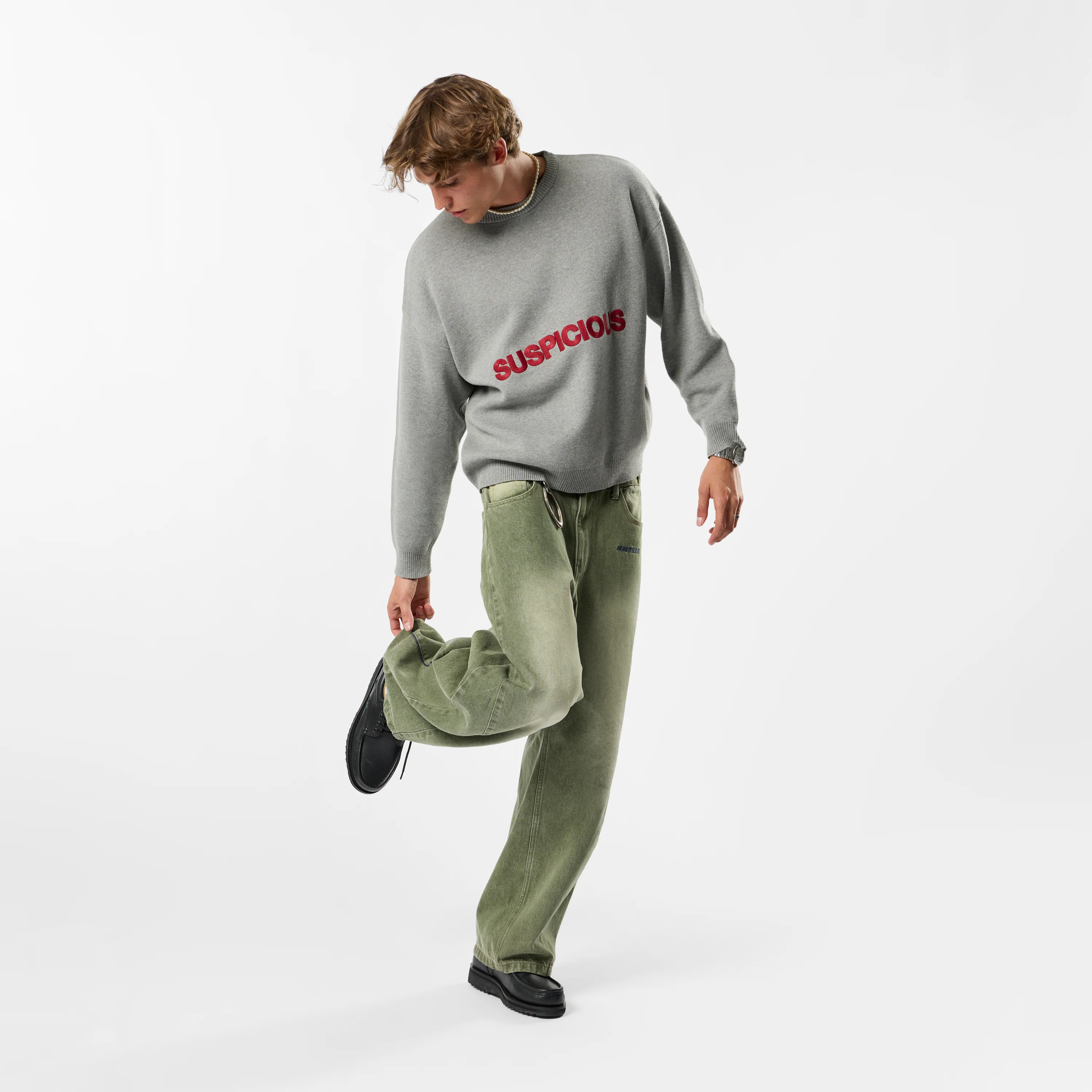 EoS / Suspicious Cotton Knit - Grey - Image 8