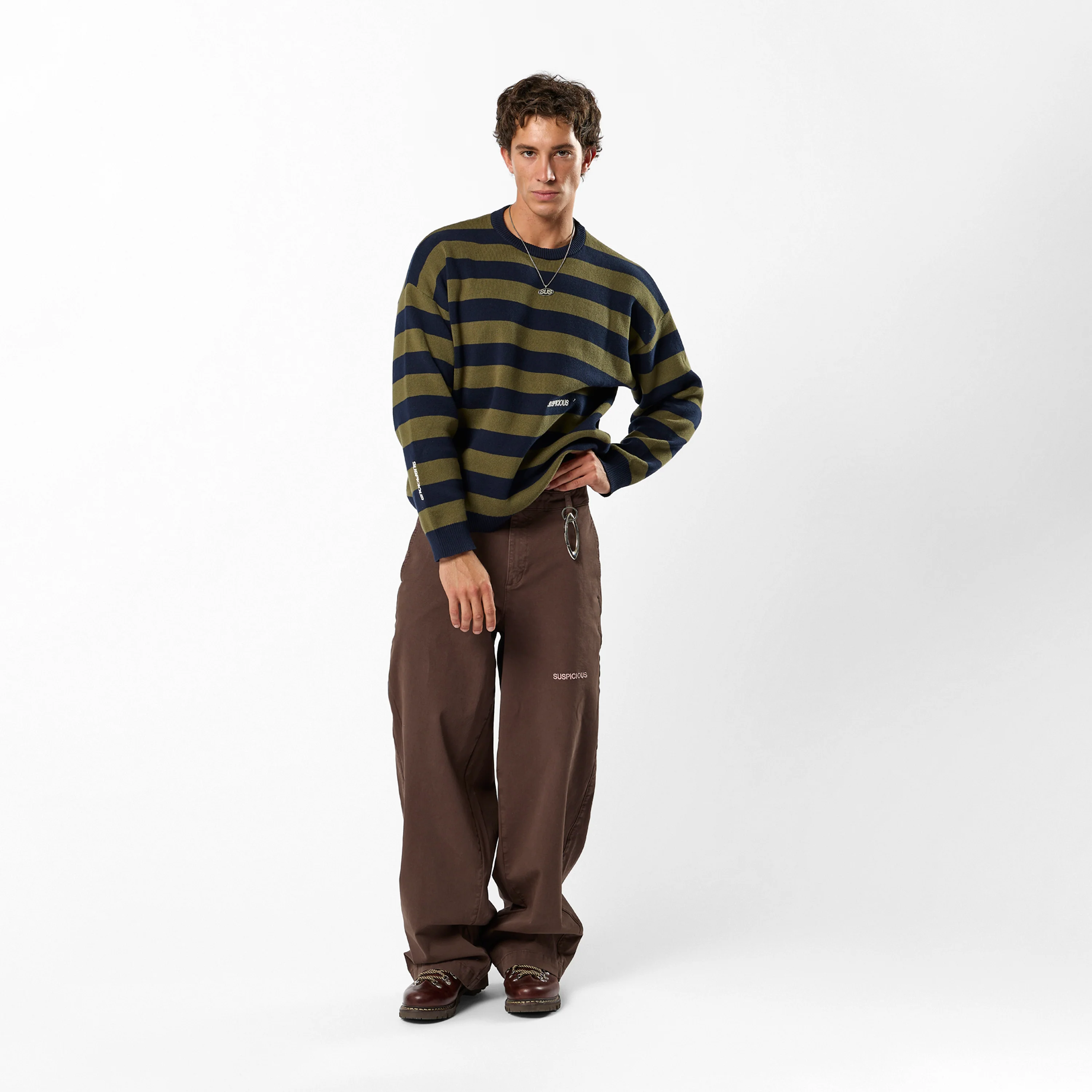 EoS / The Essentials Barrel Pants - Brown - Image 4