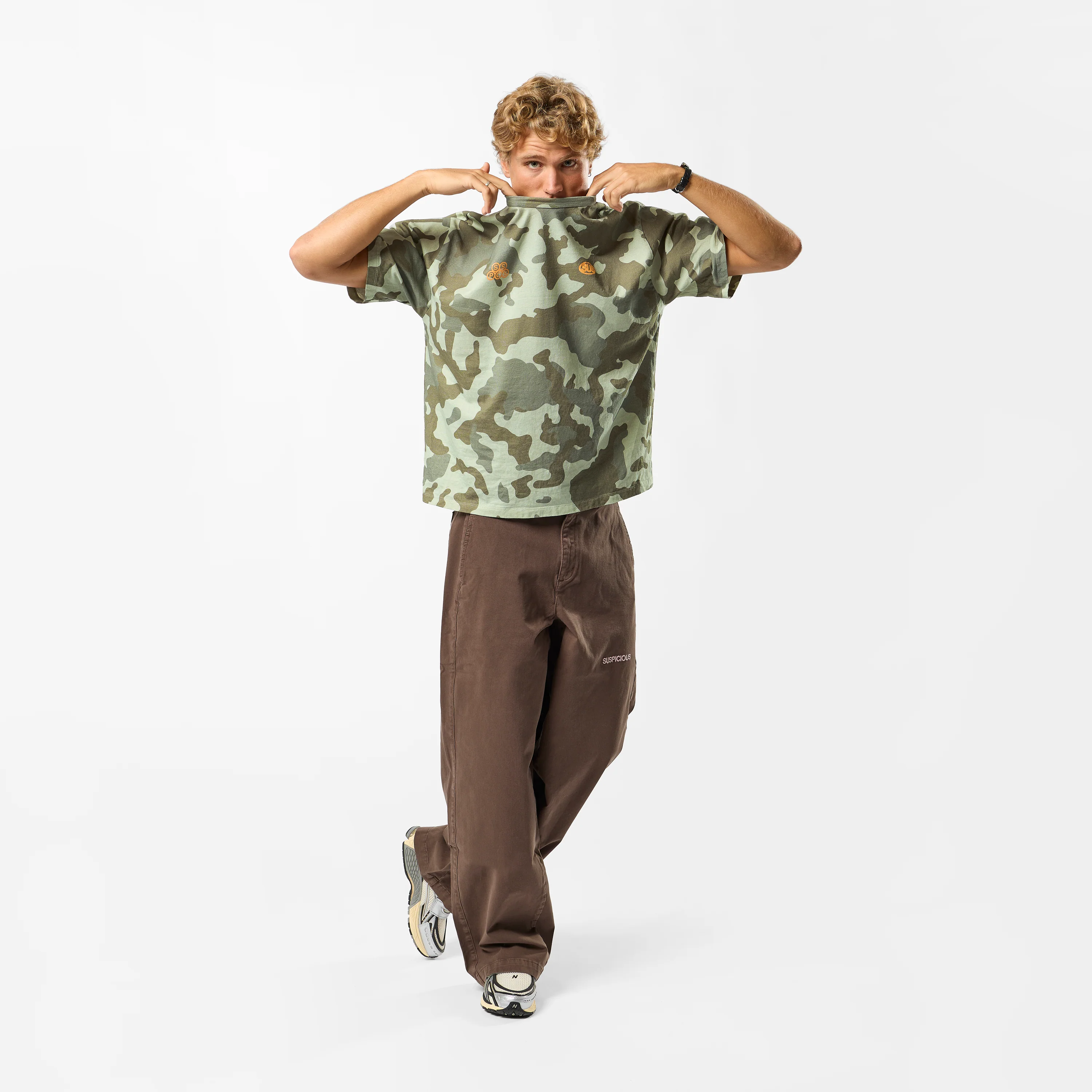 EoS / The Essentials Barrel Pants - Brown - Image 6