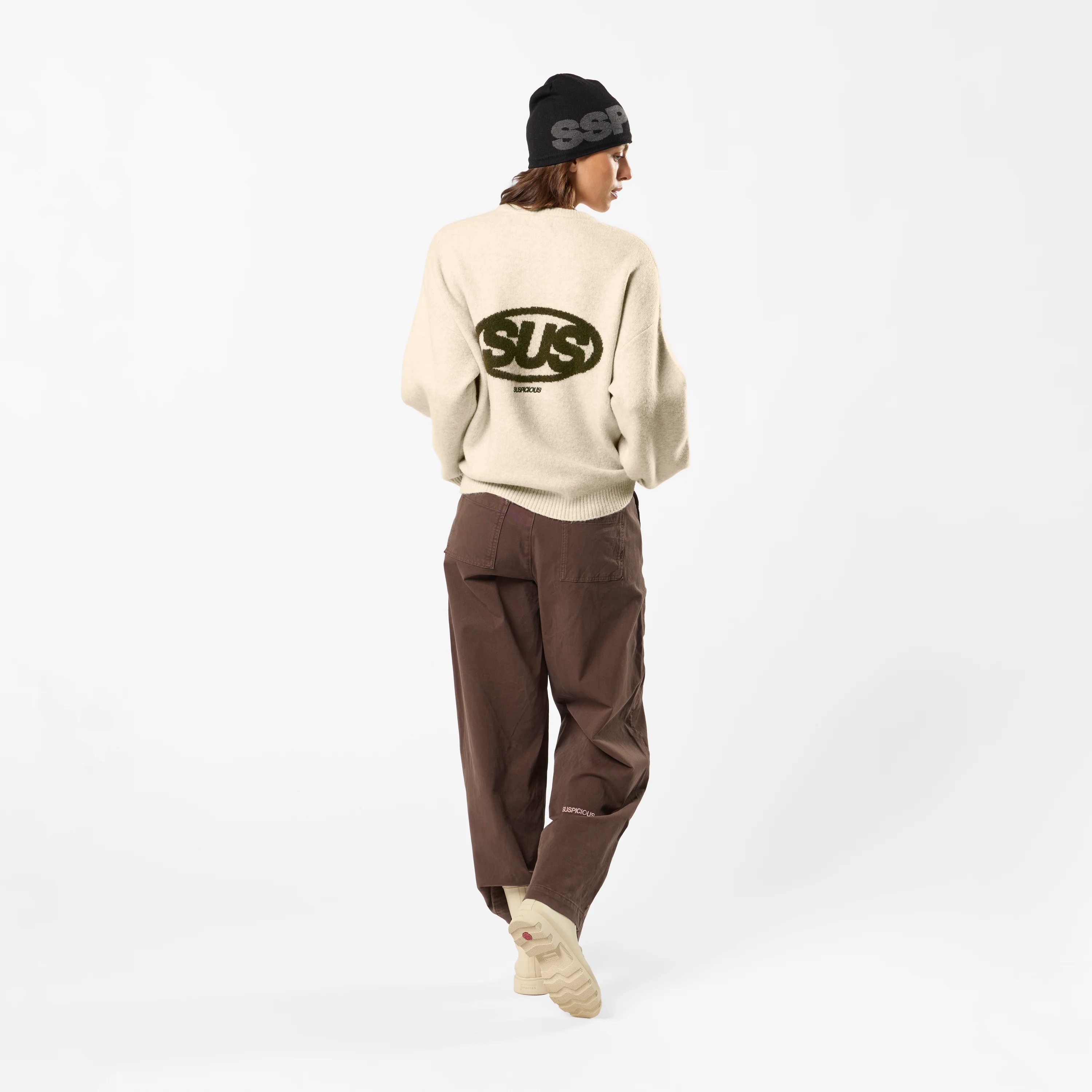EoS / The Essentials Barrel Pants - Brown - Image 8