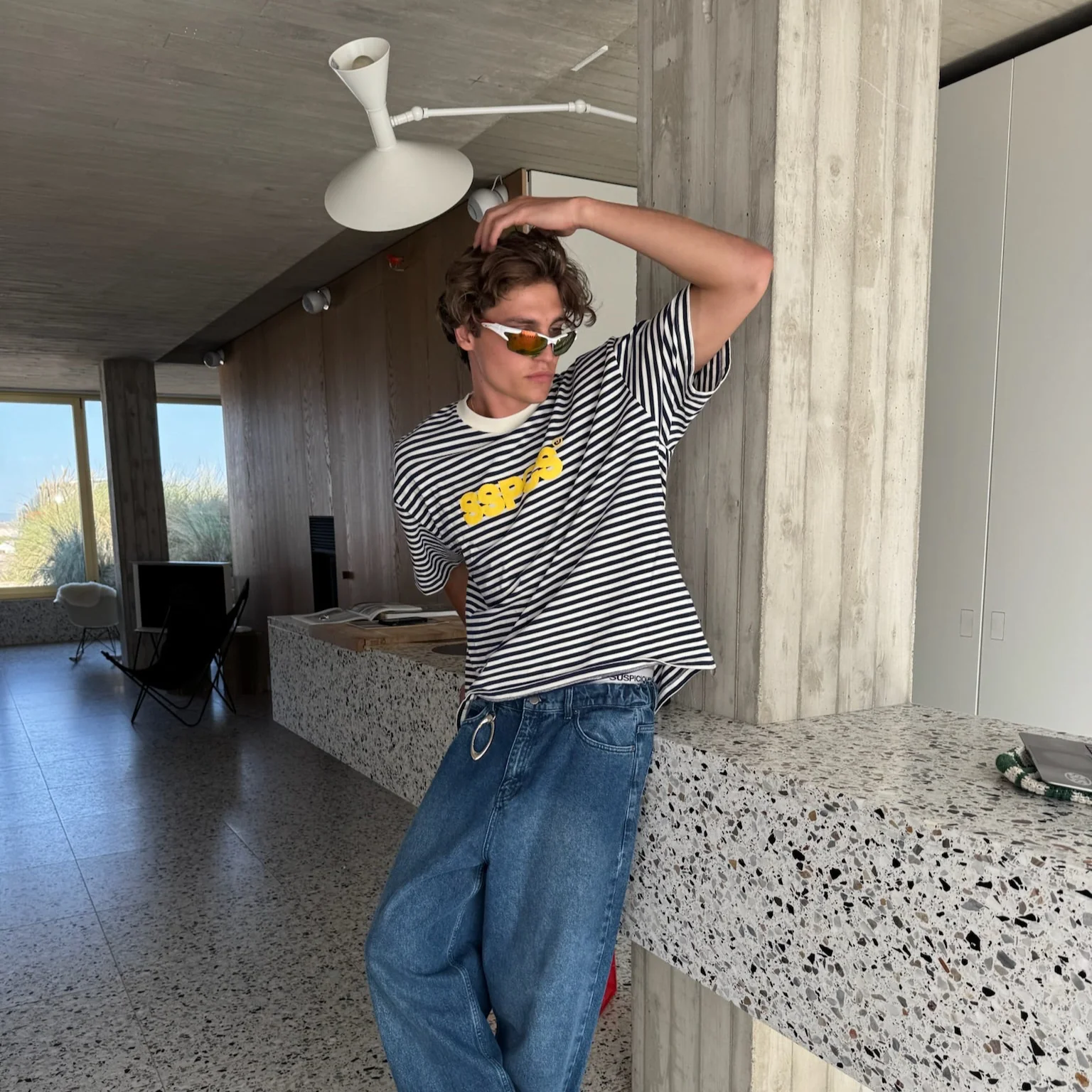 EoS / The SSPCS Striped Tee - Dark Blue - Image 10