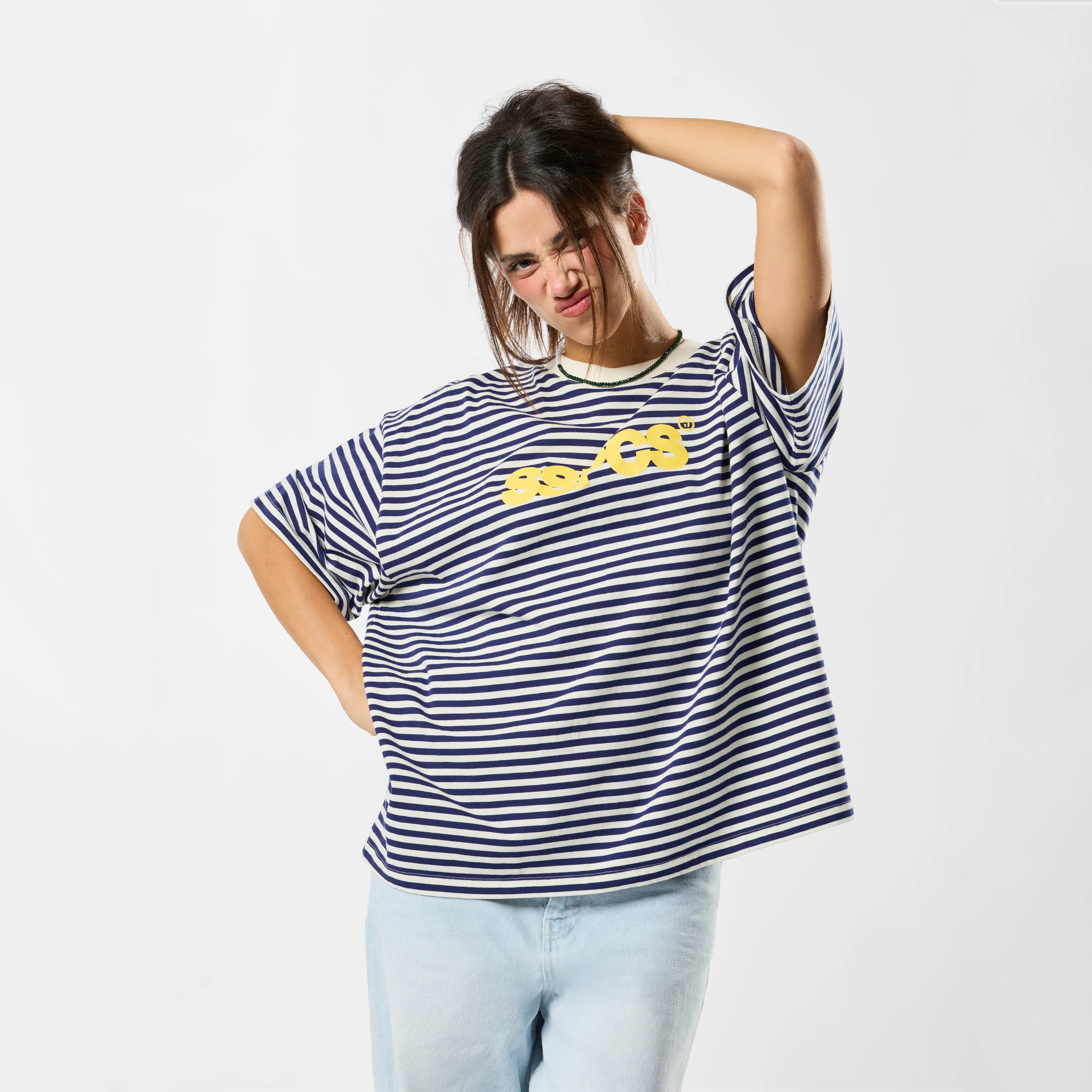 EoS / The SSPCS Striped Tee - Dark Blue - Image 5