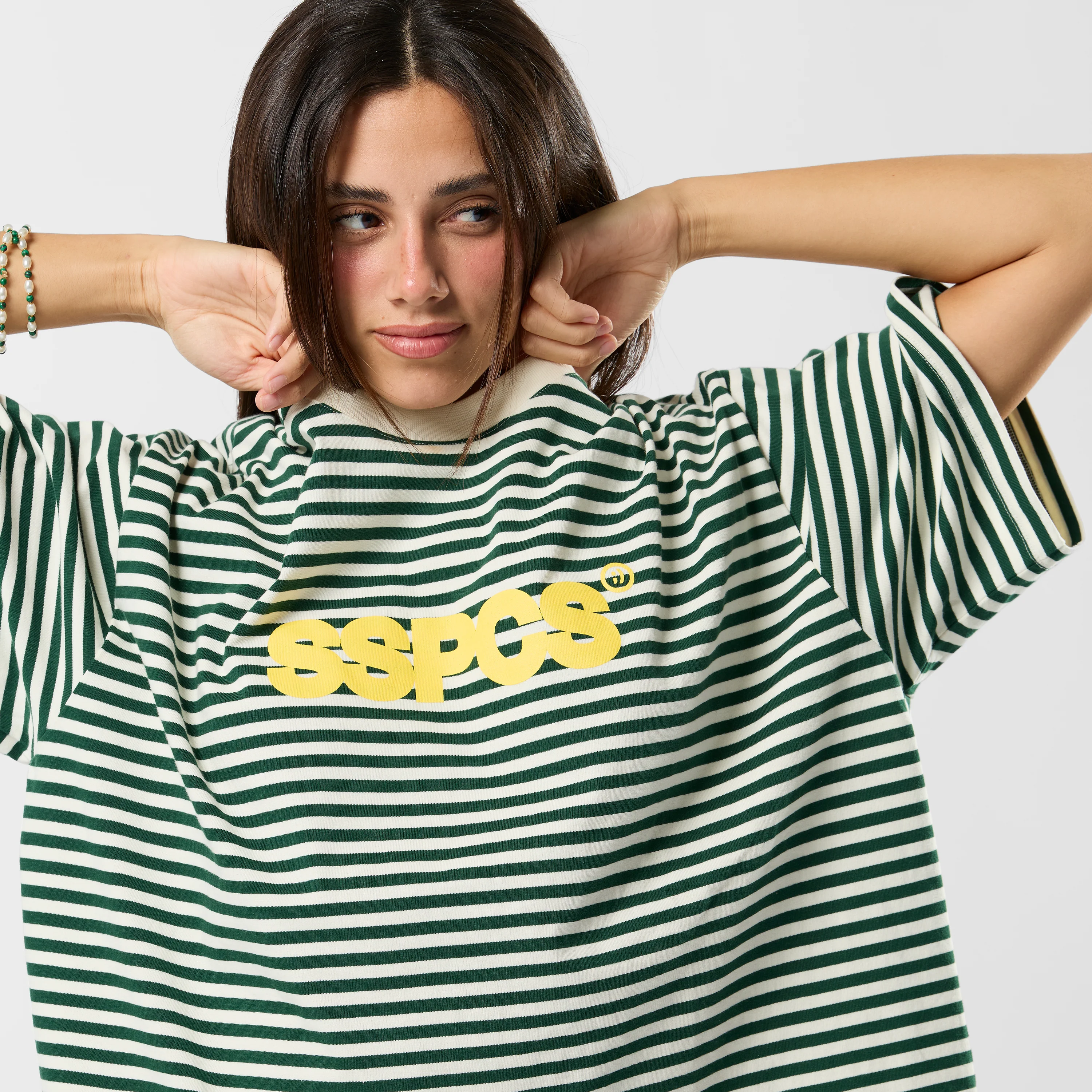 EoS / The SSPCS Striped Tee - Forest Green - Image 5