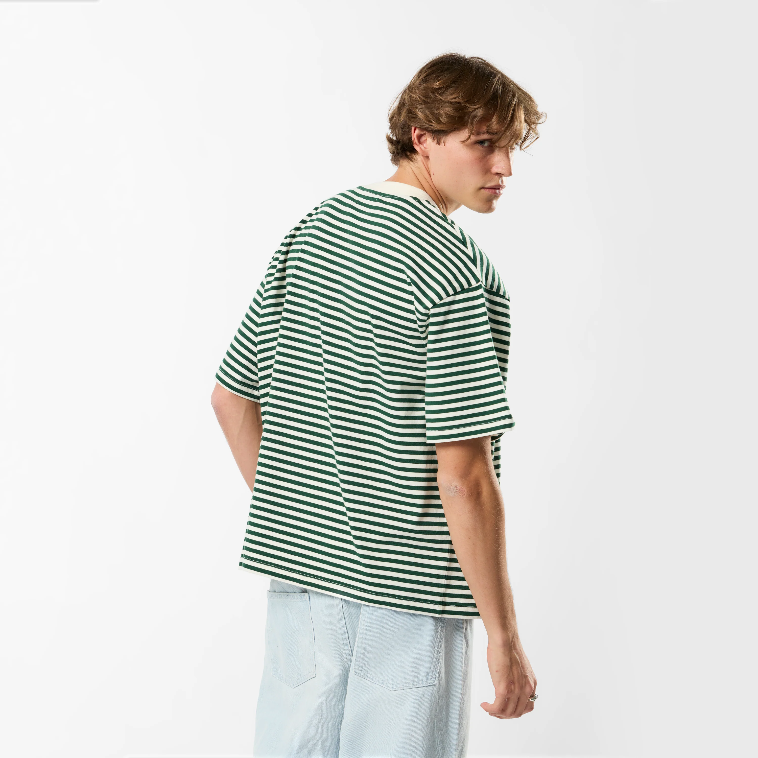EoS / The SSPCS Striped Tee - Forest Green - Image 6