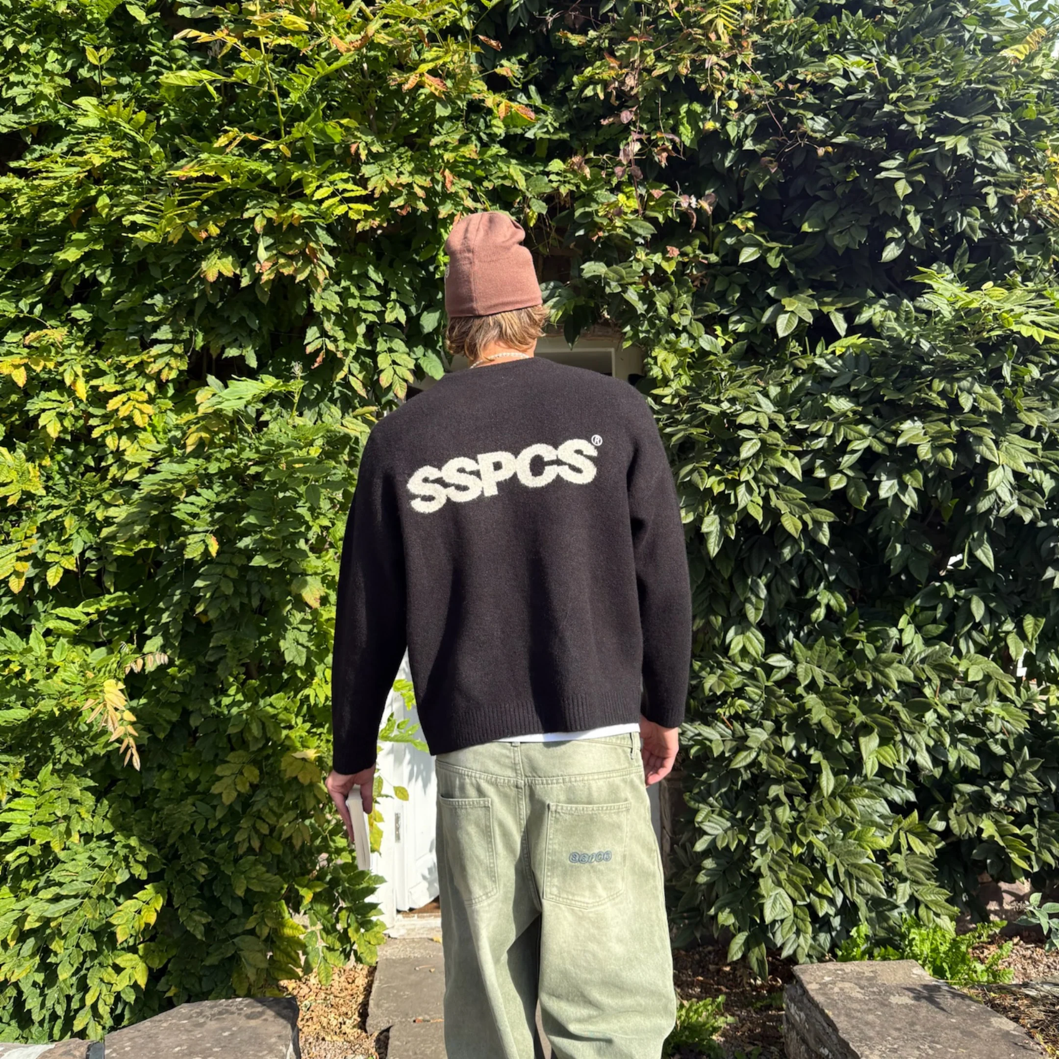 Fall / Backmark Knitted Sweat - Black - Image 11