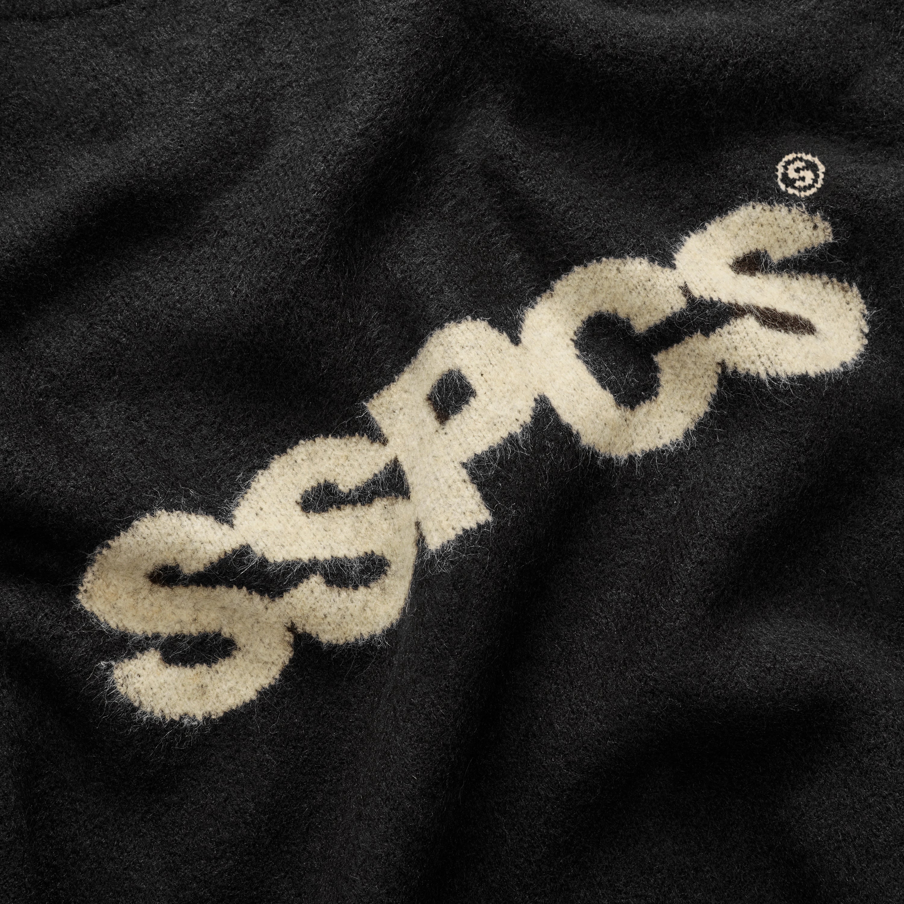 Fall / Backmark Knitted Sweat - Black - Image 3