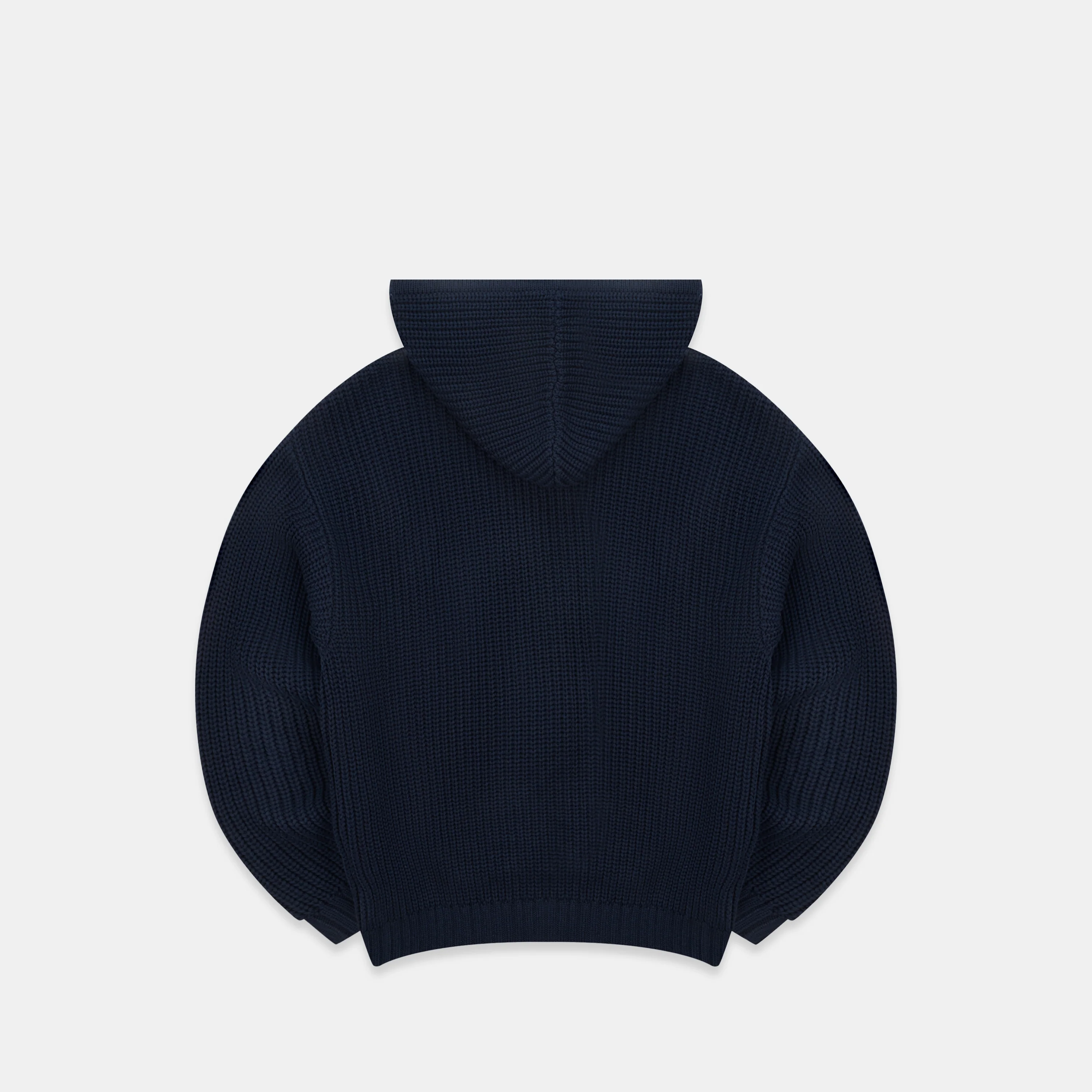 Fall / Core Knitted Hoodie - Nightfall - Image 9