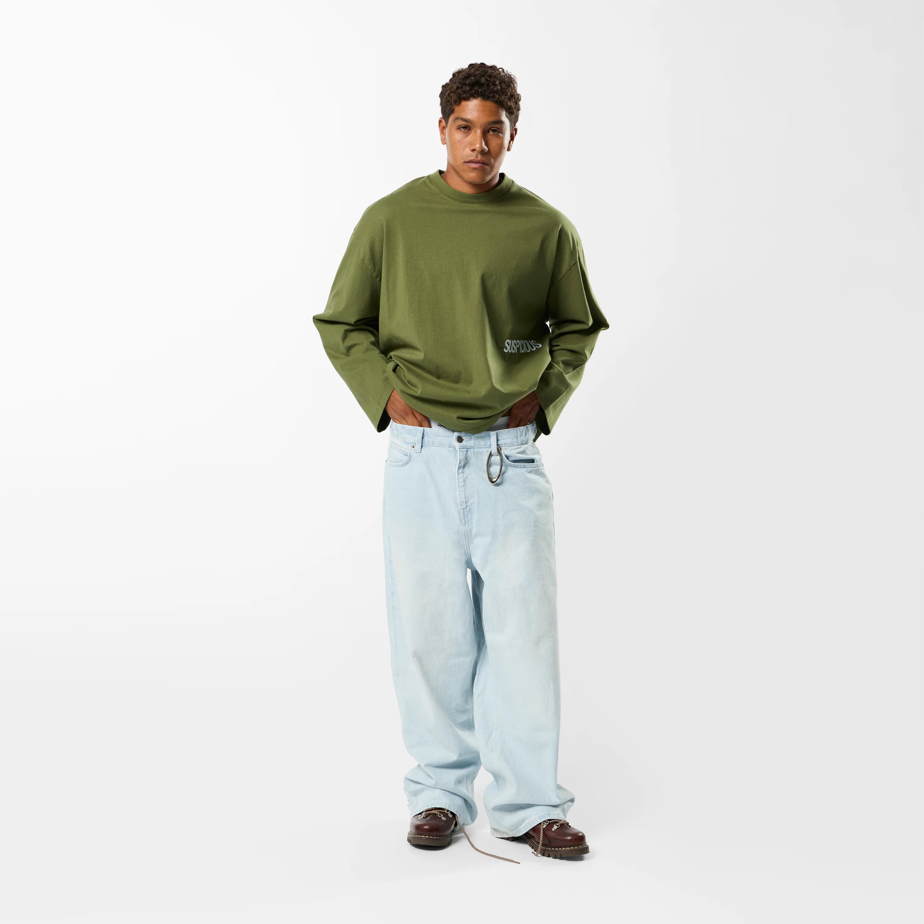 Fall / Core Longsleeve - Deep Moss - Image 3