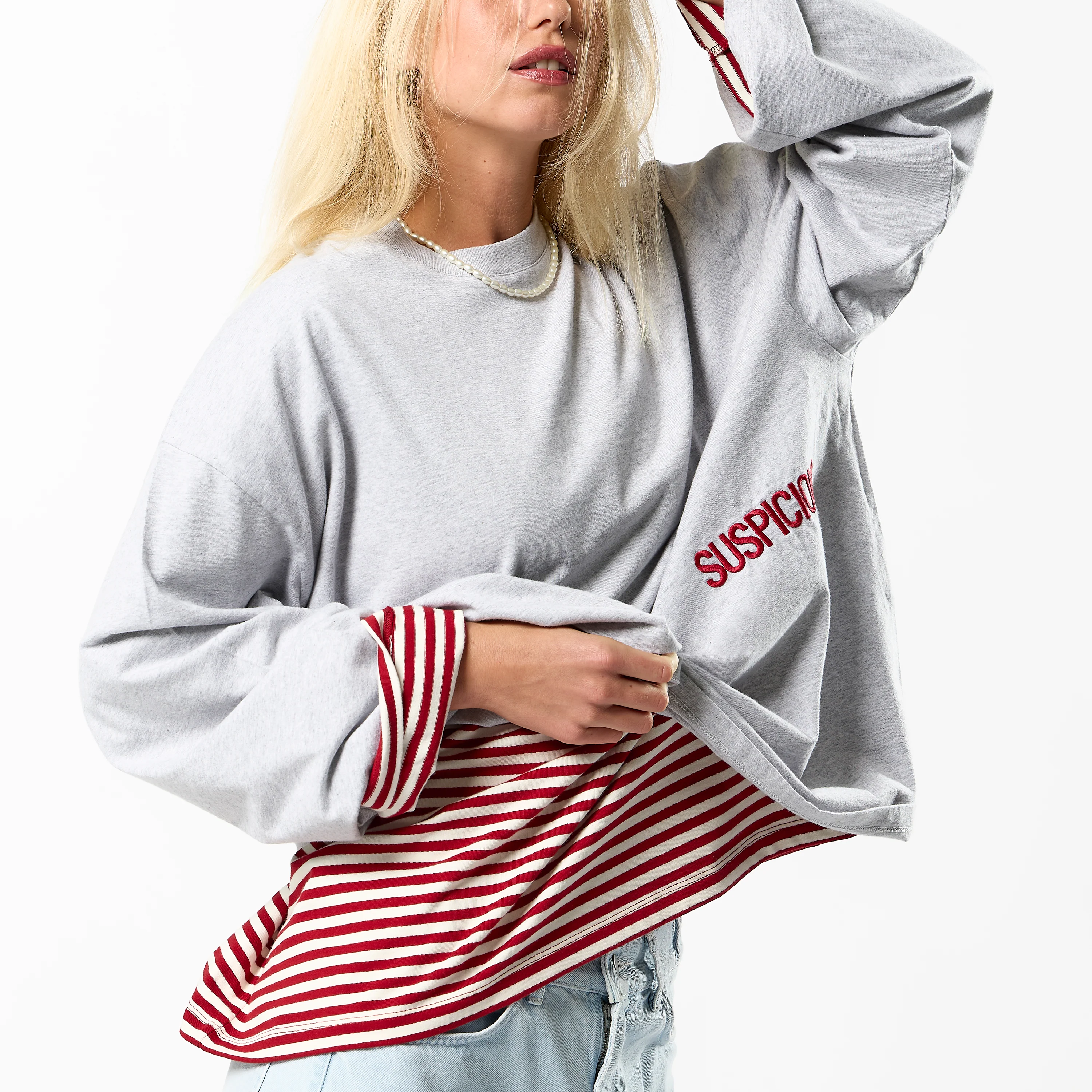 Fall / Core Longsleeve - Neutral Heather - Image 3