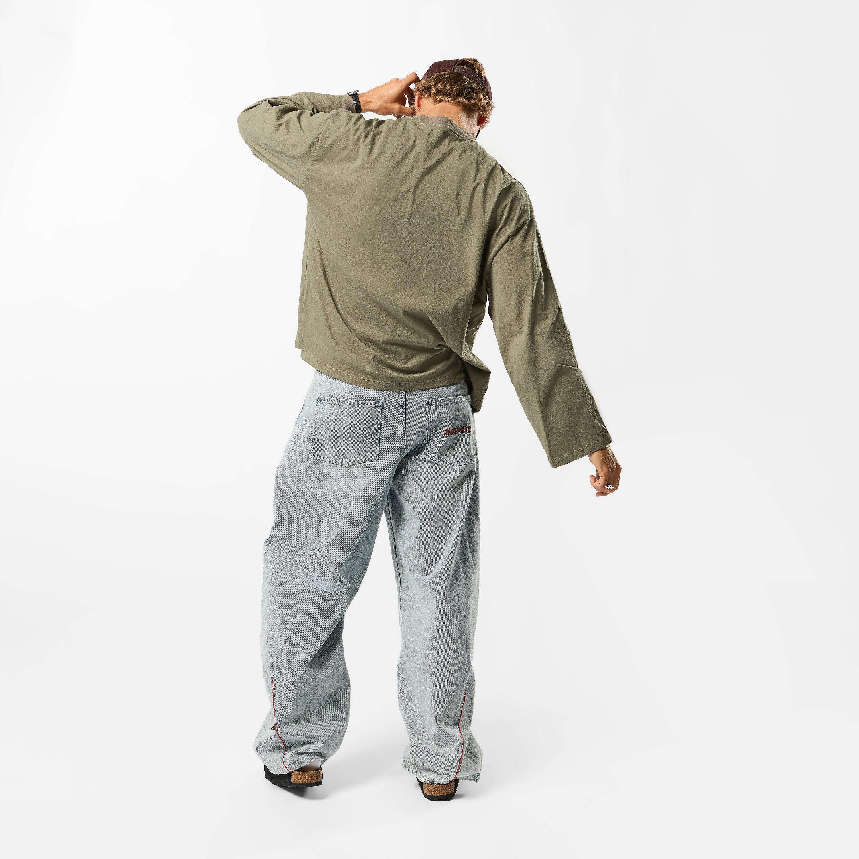 Fall / SSPCS Club Barrel Jeans - Bleached - Image 6