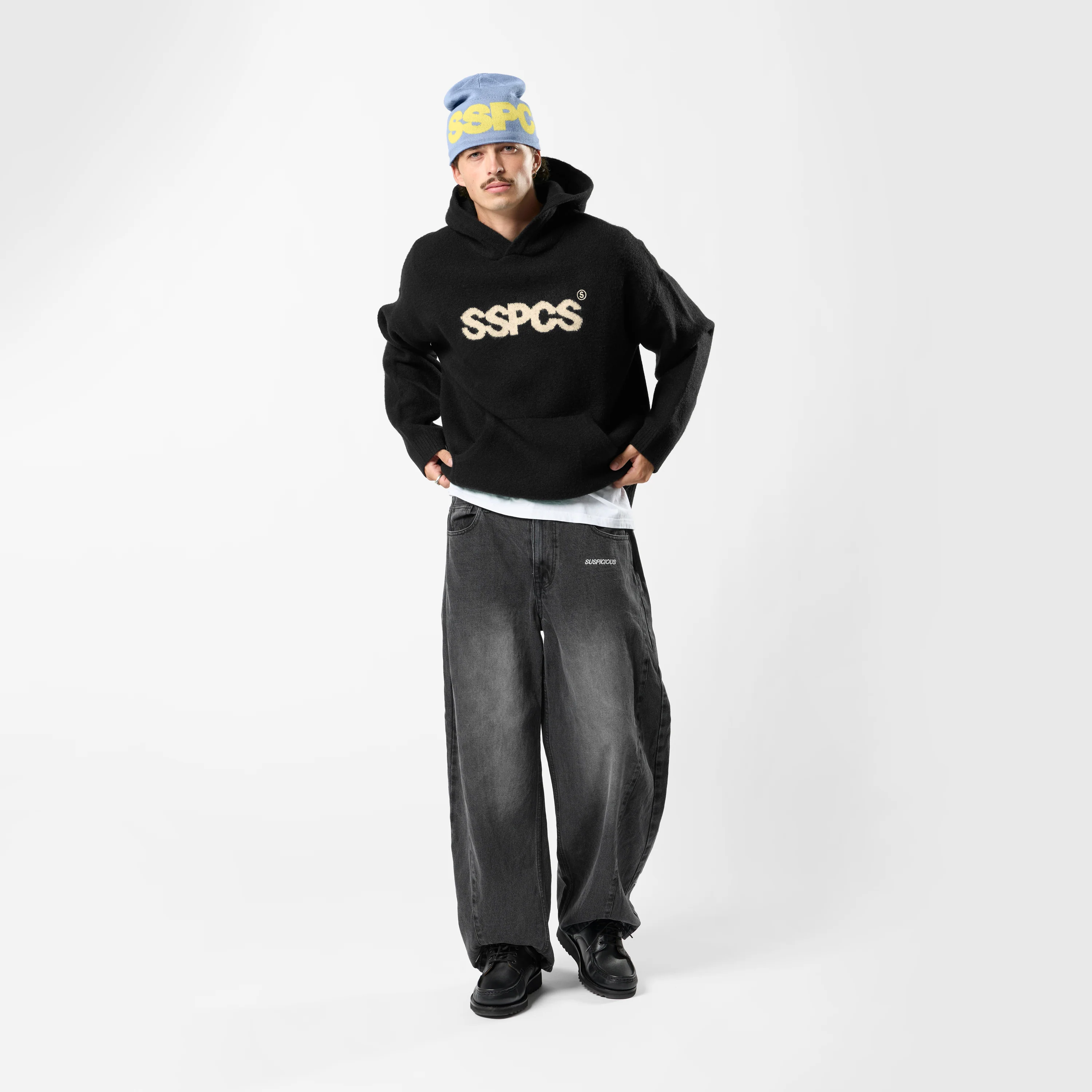 Fall / SSPCS Club Barrel Jeans - Washed Black - Image 11