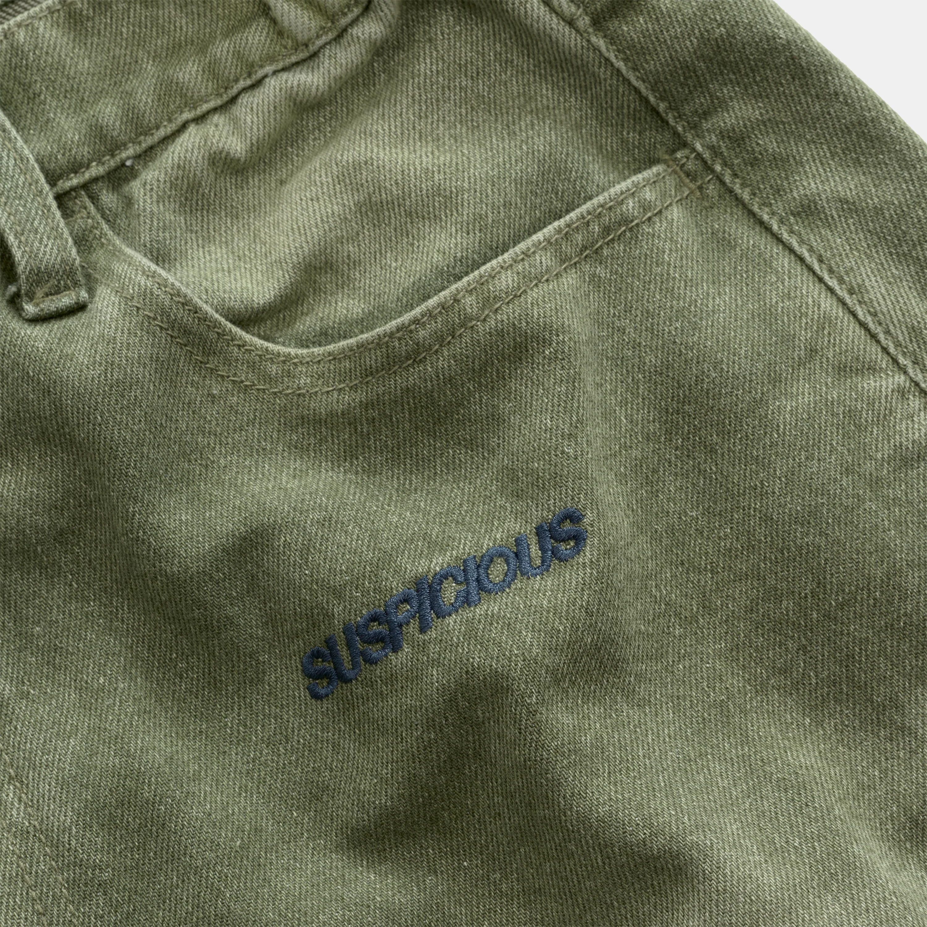 Fall / SSPCS Club Barrel Jeans - Washed Green - Image 8