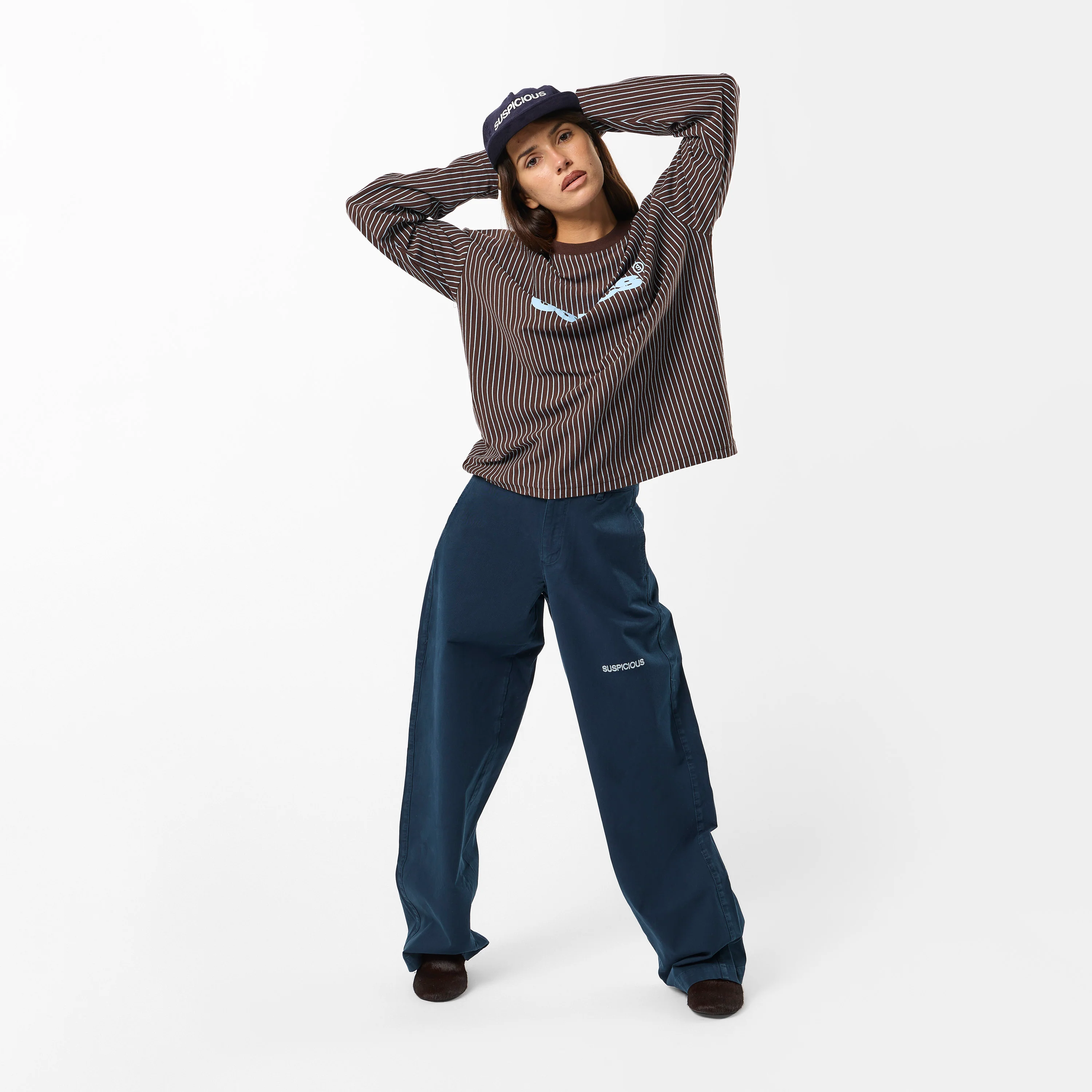 Fall / SSPCS Striped Longsleeve - Espresso - Image 3