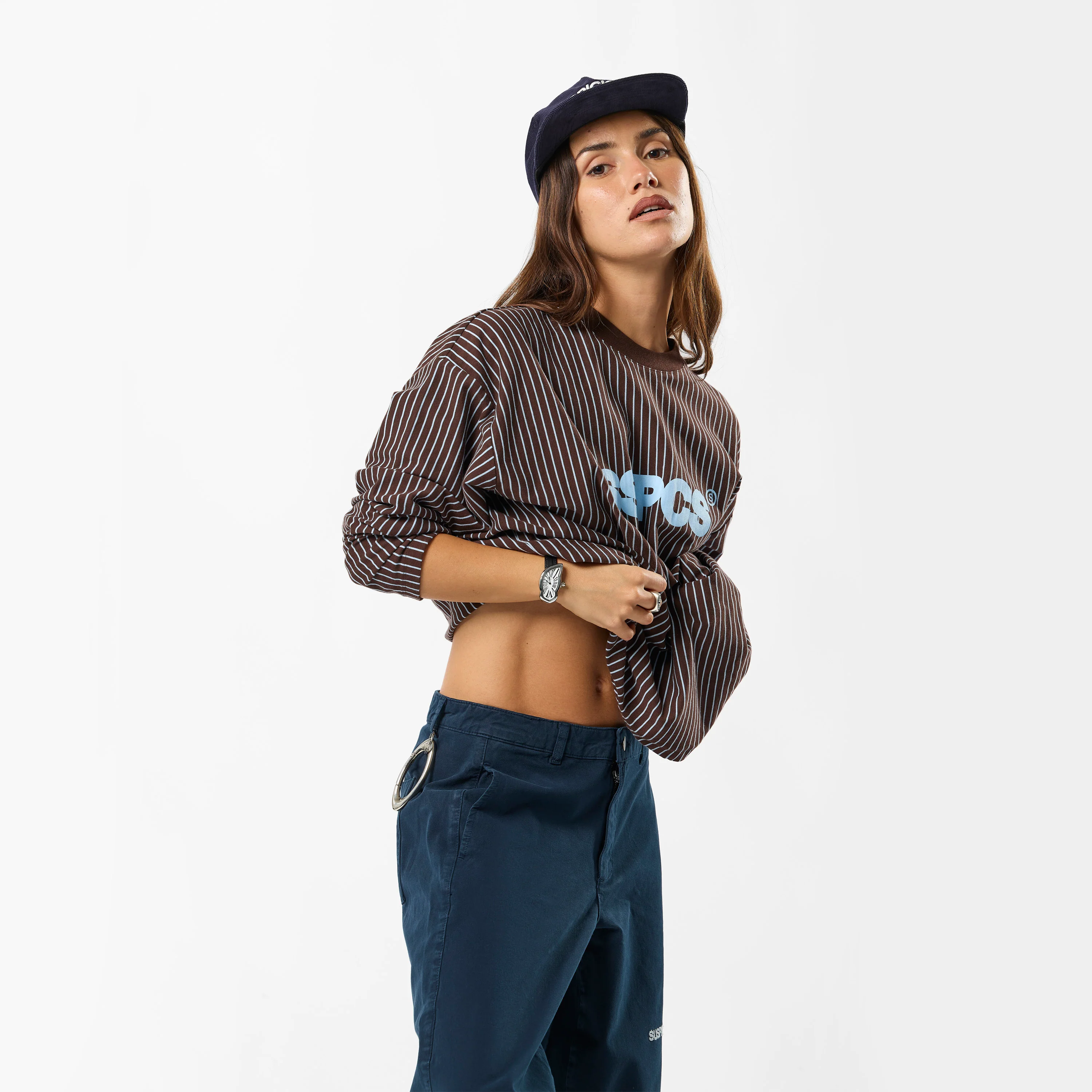 Fall / SSPCS Striped Longsleeve - Espresso - Image 8