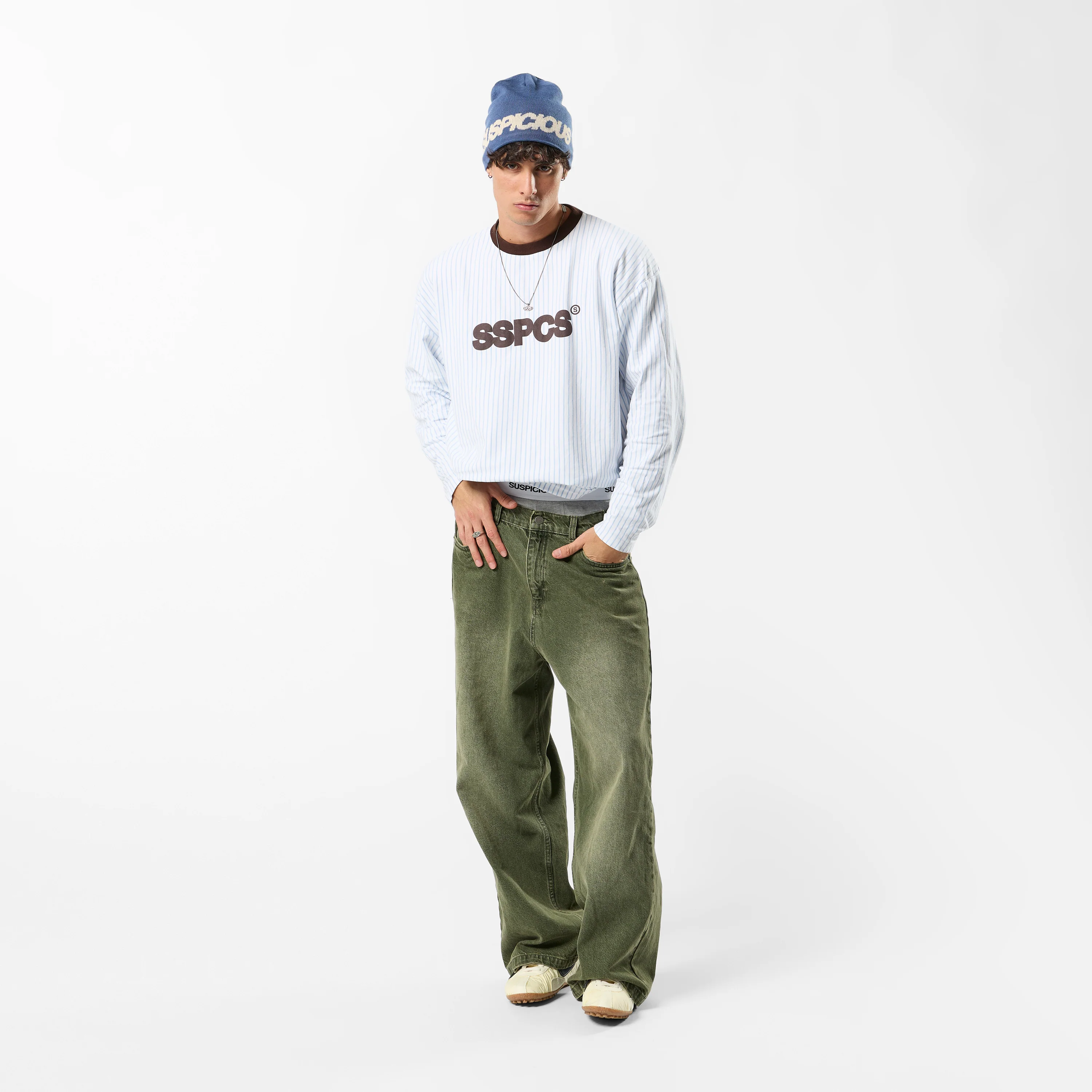 Fall / SSPCS Striped Longsleeve - Celestial Blue - Image 7