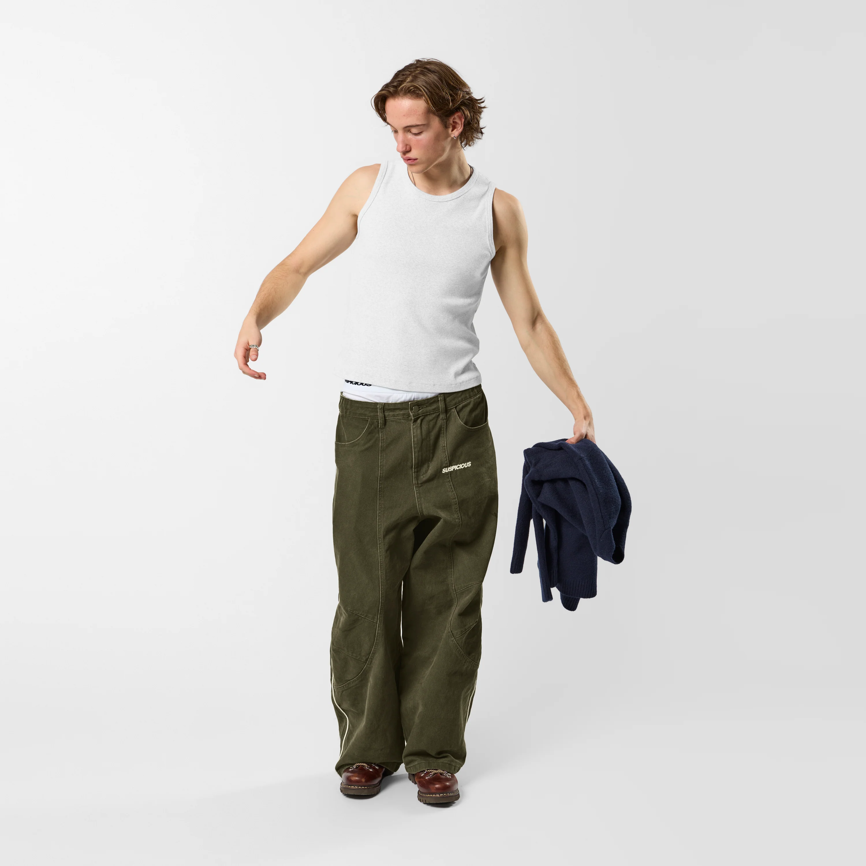 Off Season / Essentials Tank Top - Ash - Image 6