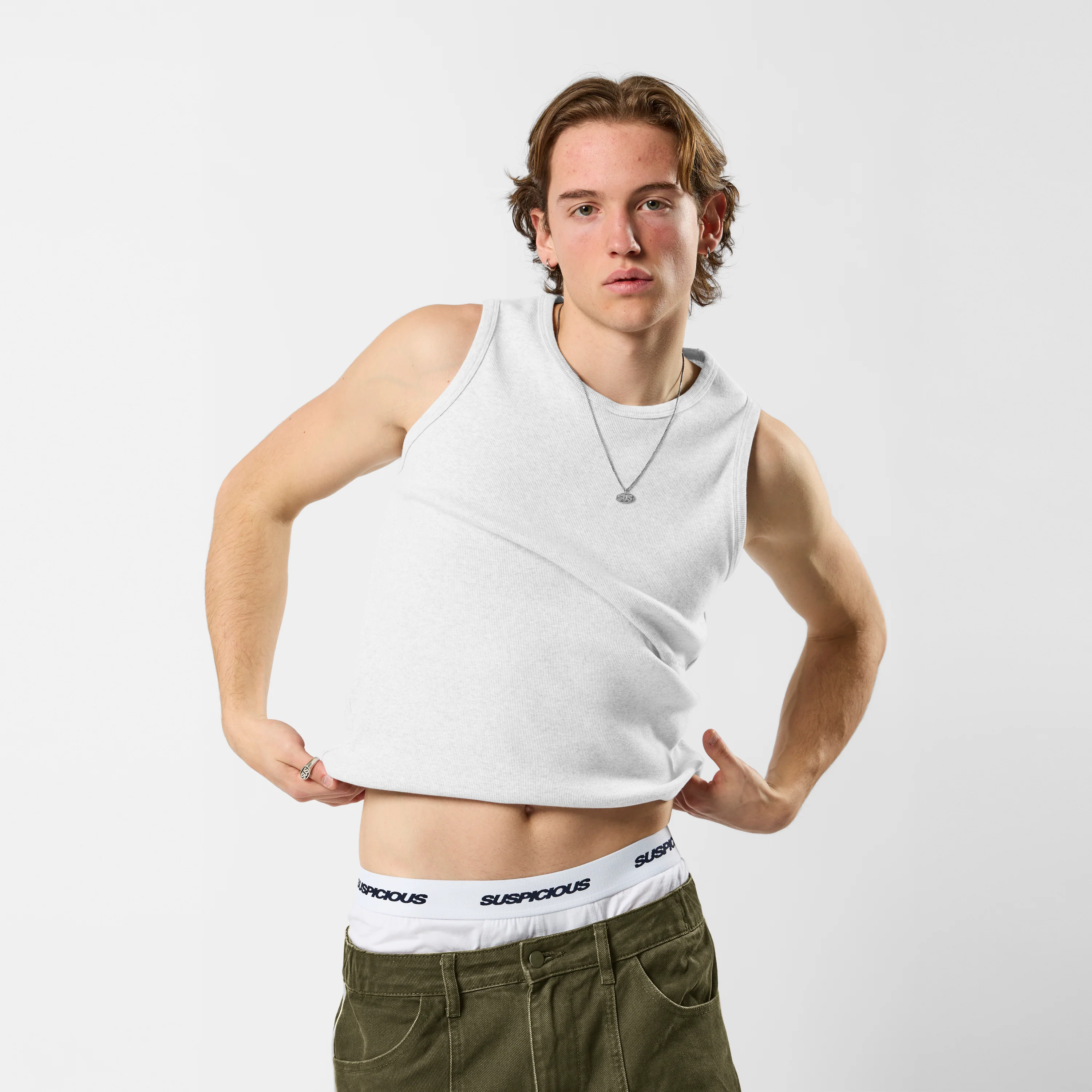 Off Season / Essentials Tank Top - Ash - Image 8