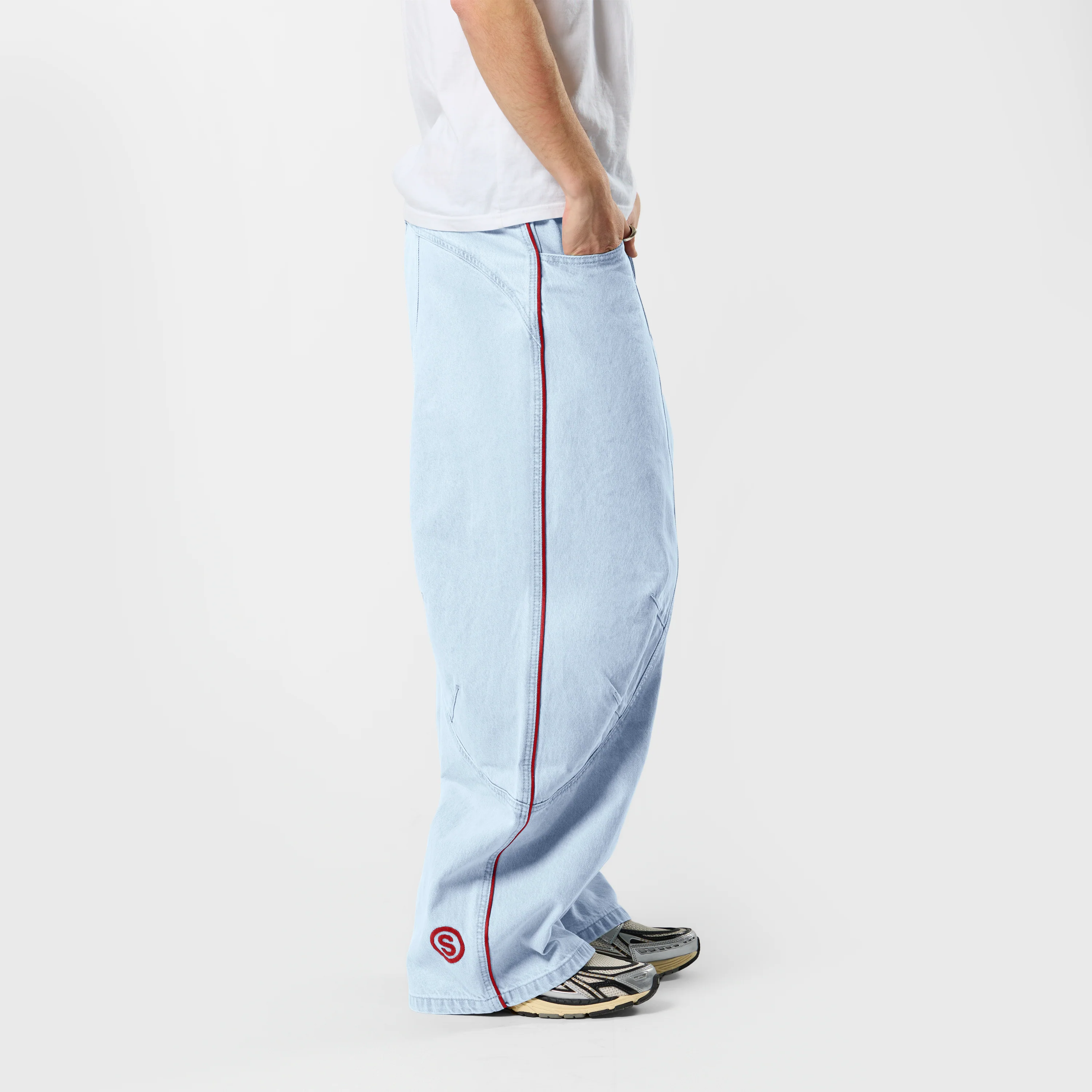 Off Season / S Club Big Barrel Jeans - Bleached - Image 7