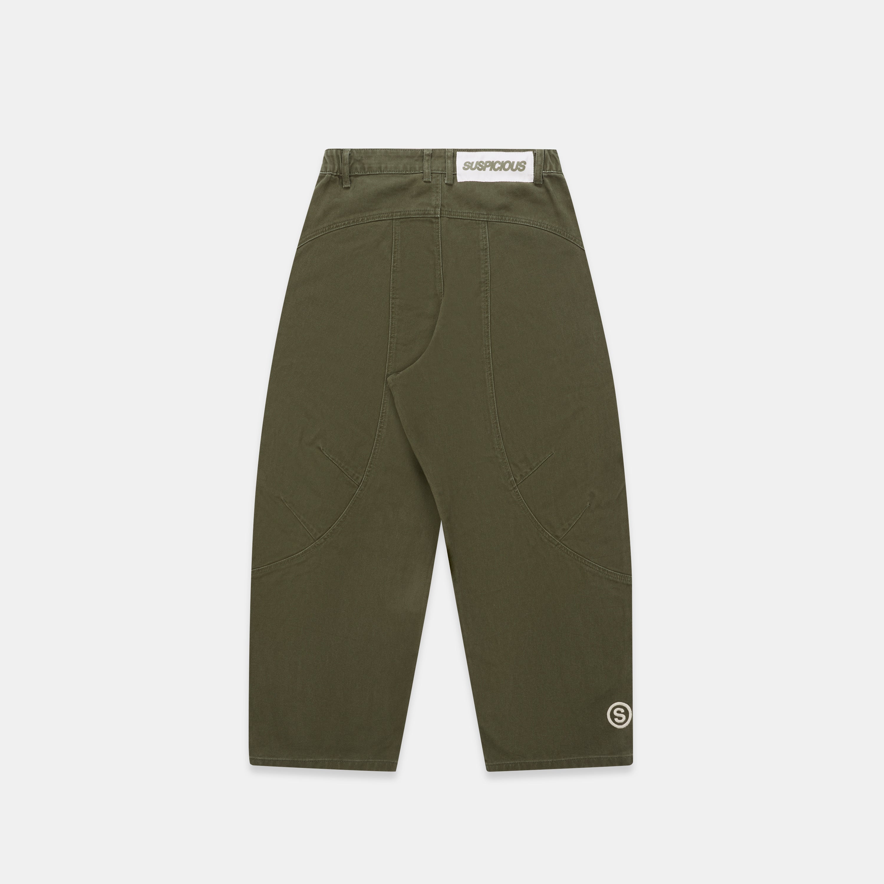 Off Season / S Club Big Barrel Jeans - Dusty Green - Image 10