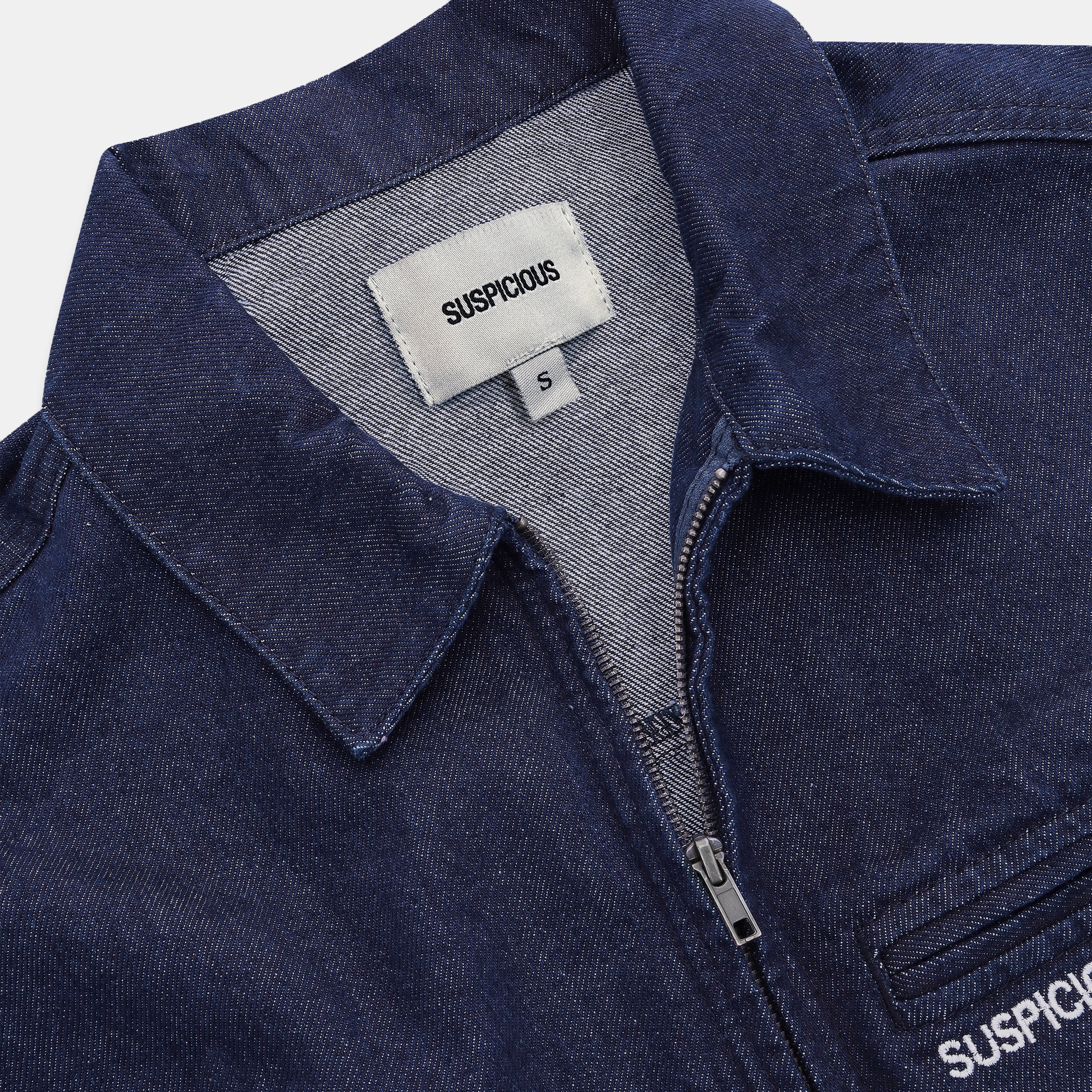 PL / Lola Denim Zip-Up Jacket - Indigo - Image 10