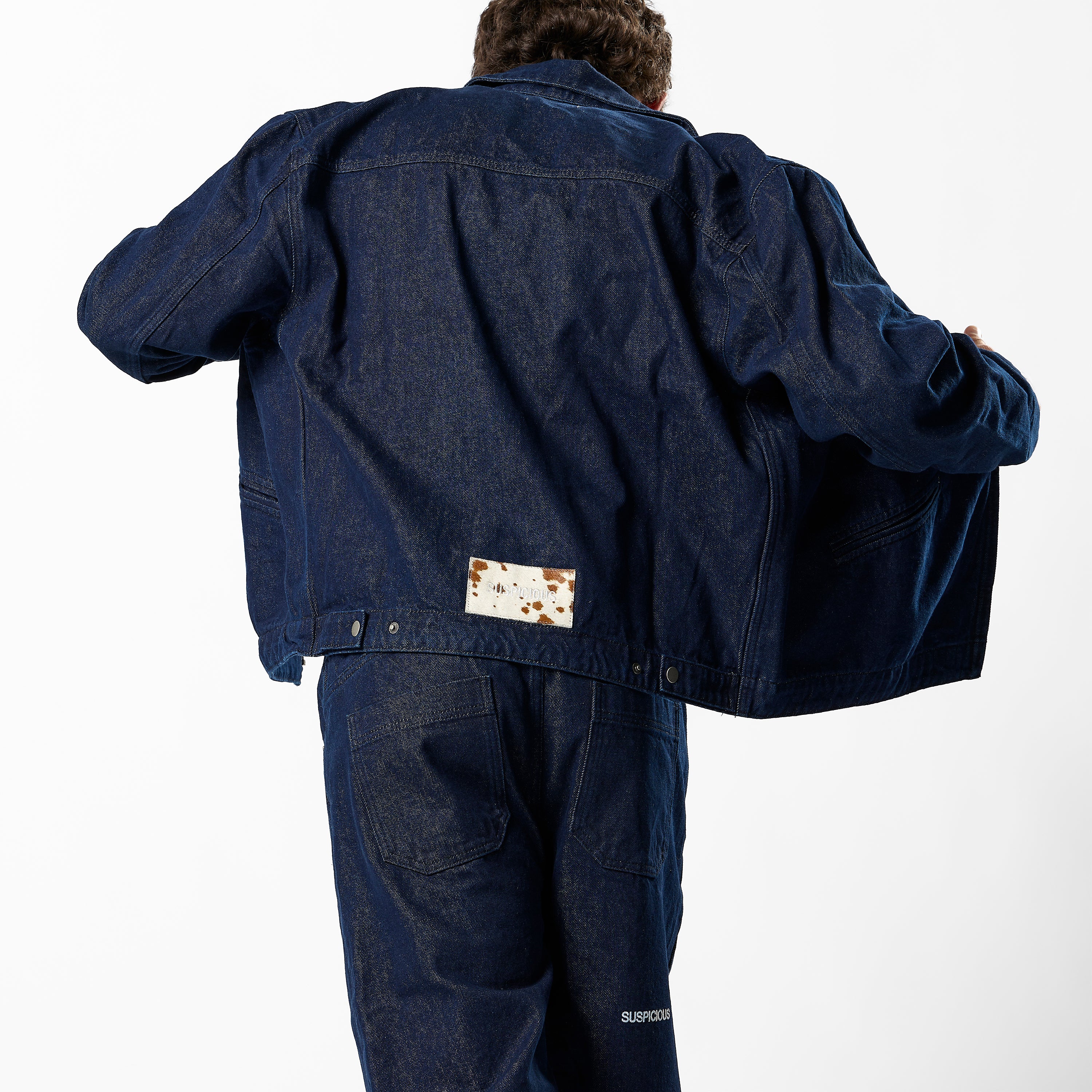 PL / Lola Denim Zip-Up Jacket - Indigo - Image 5