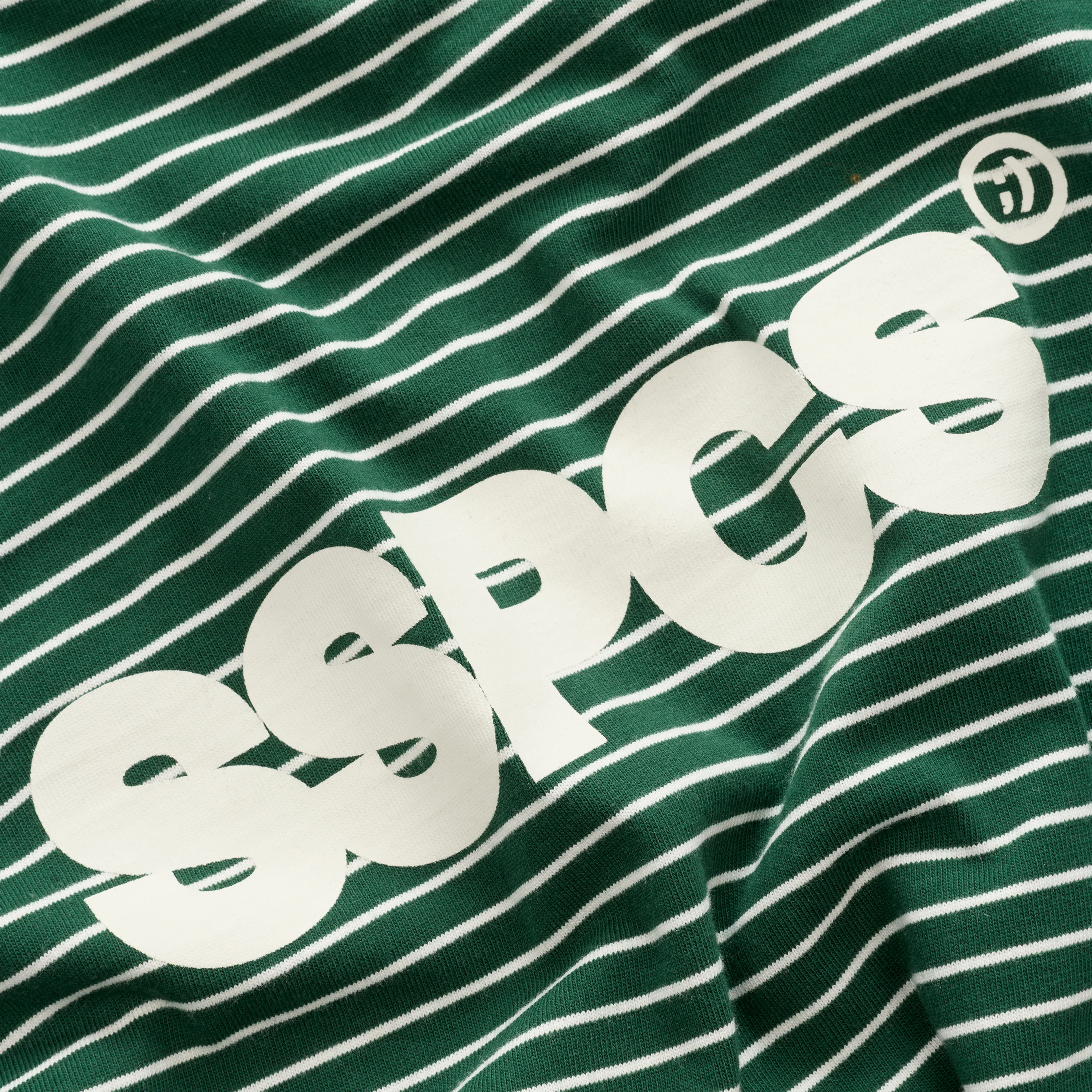 PL / The SSPCS Striped Longsleeve - Dark Forest Green - Image 5