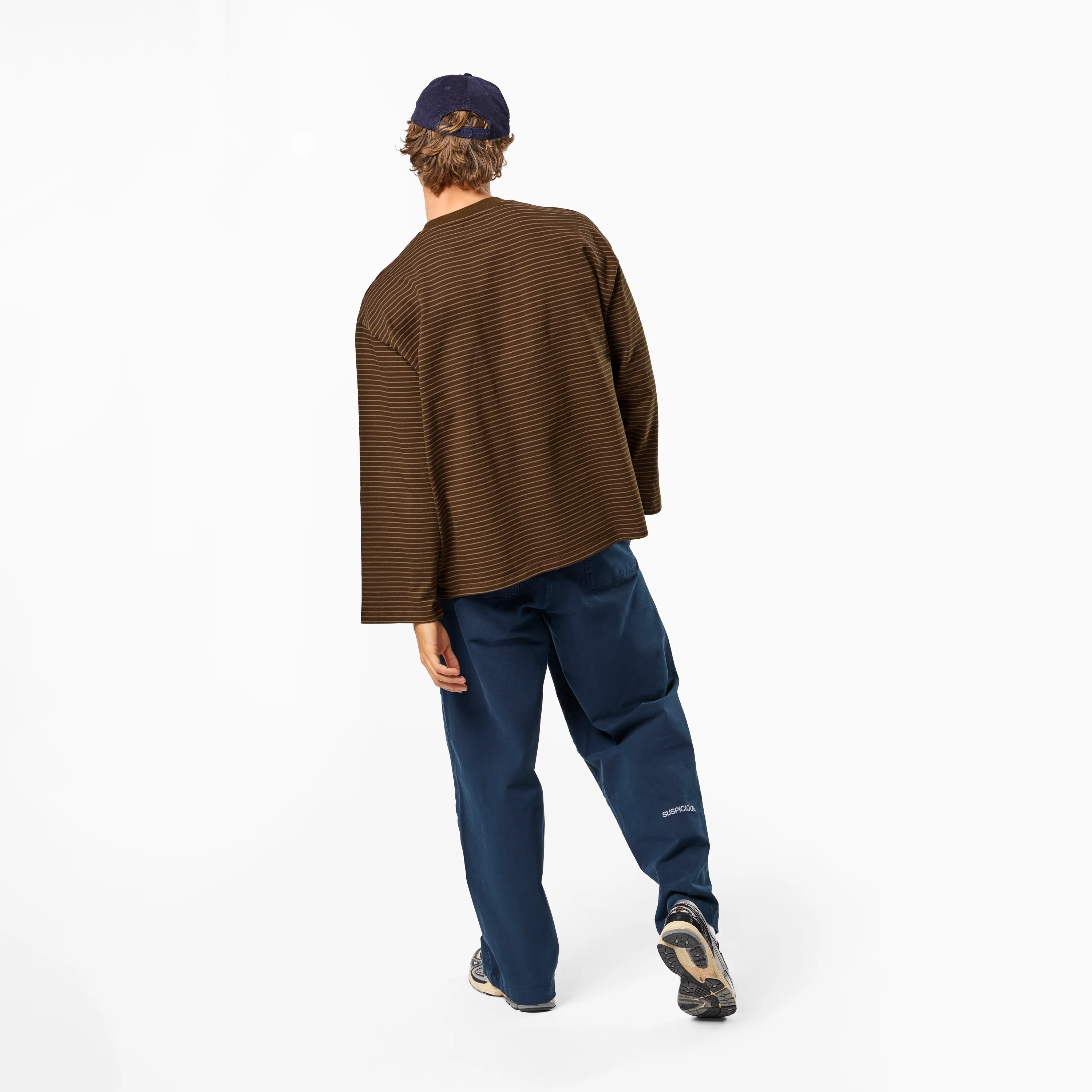 PL / The SSPCS Striped Longsleeve - Espresso Blue - Image 4