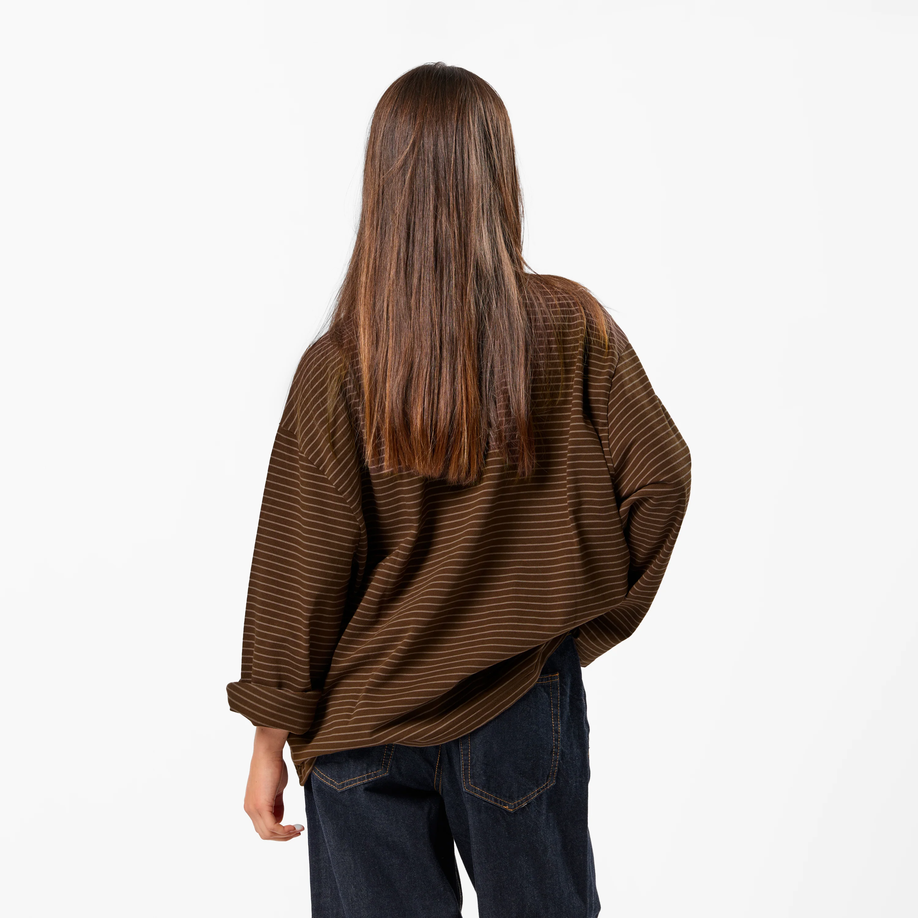 PL / The SSPCS Striped Longsleeve - Espresso Blue - Image 6