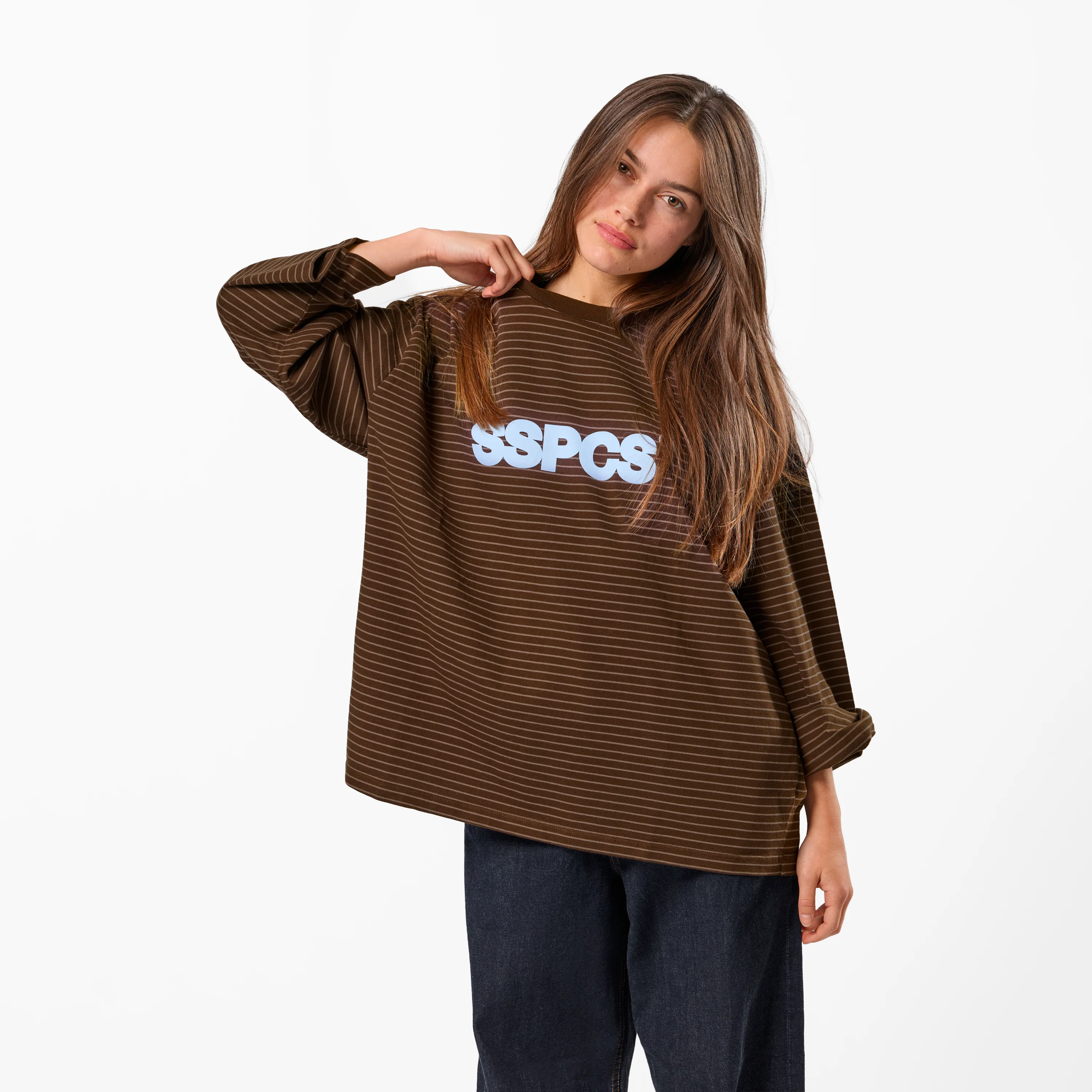 PL / The SSPCS Striped Longsleeve - Espresso Blue - Image 8