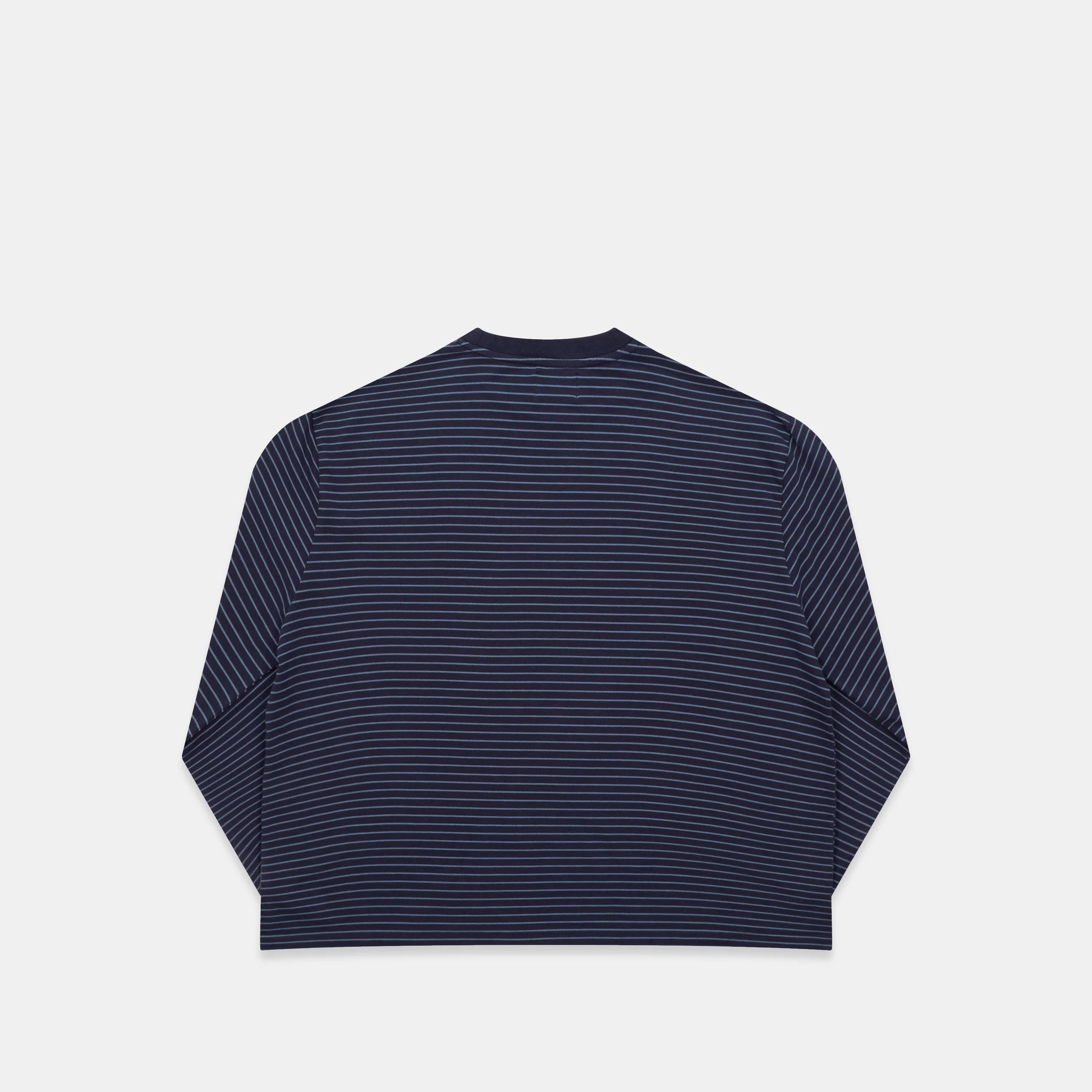PL / The SSPCS Striped Longsleeve - Nightfall Orange - Image 9