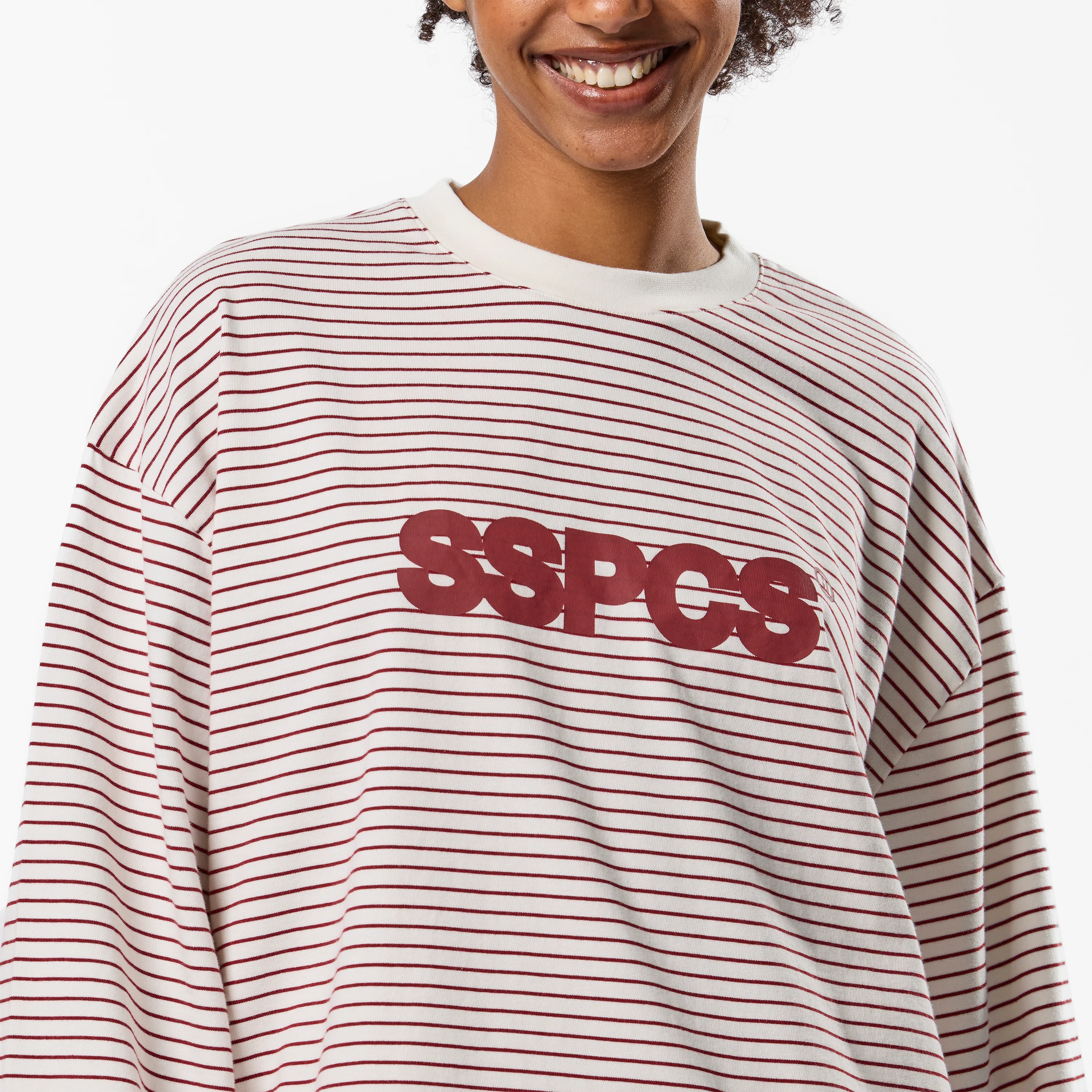 PL / The SSPCS Striped Longsleeve - Red & White - Image 8