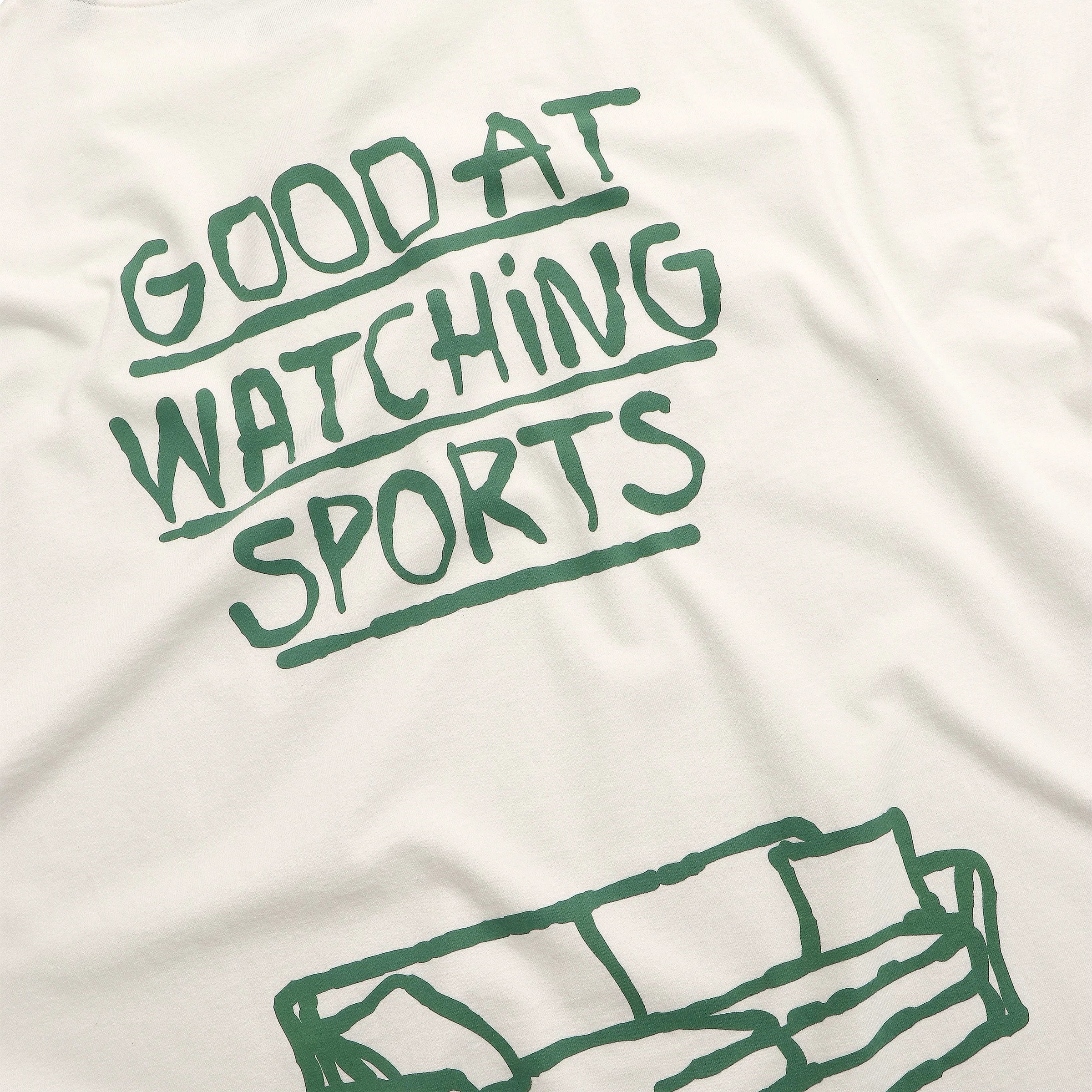 (The Athletics) The Sofa Tee - Natural - Image 3