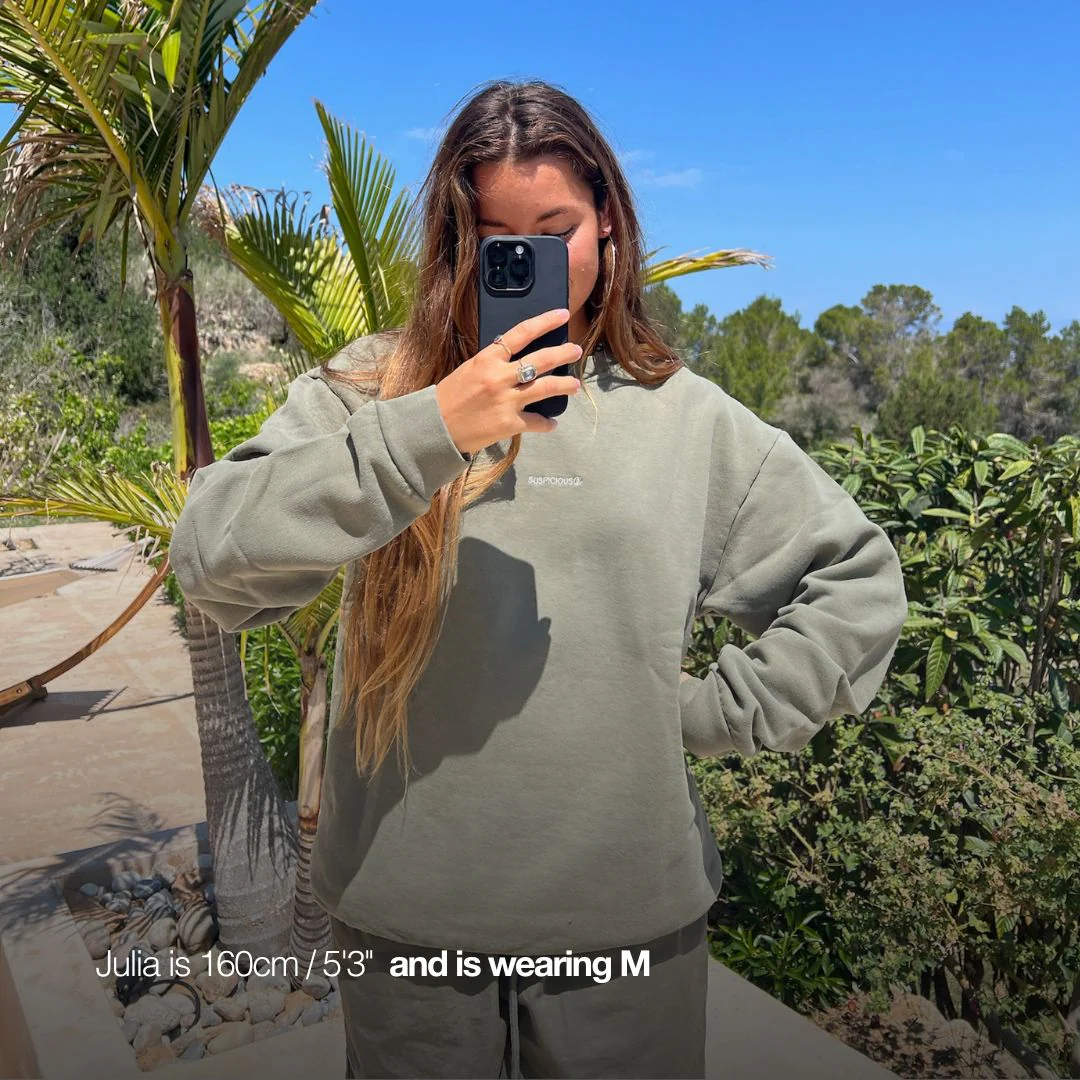 (SS24) The Smiley Crewneck - Sage - Image 4