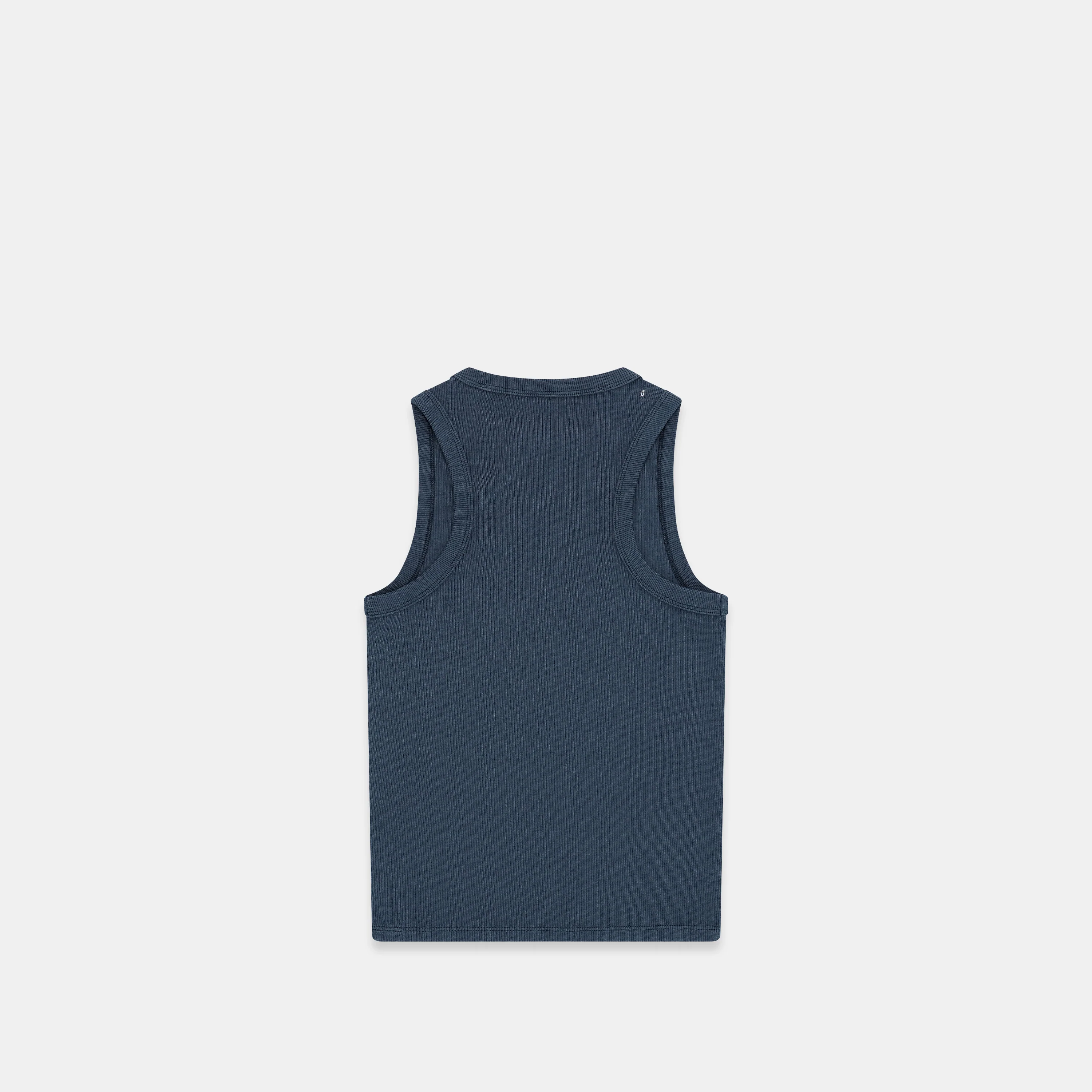 (SS24) The Suspicious Smiley Tank Top - Coastal Blue - Image 3