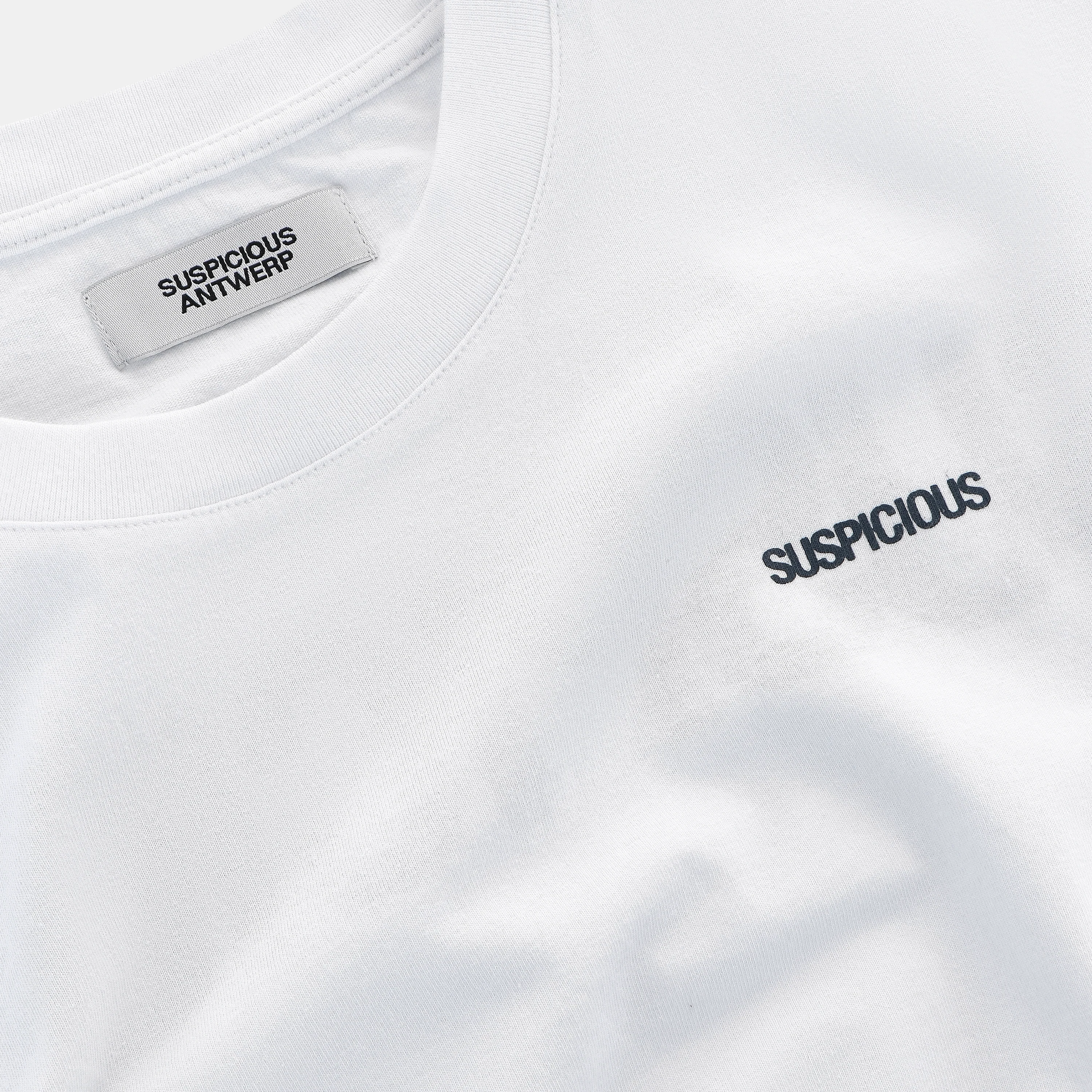 The Suspicious Tee - White - Image 3
