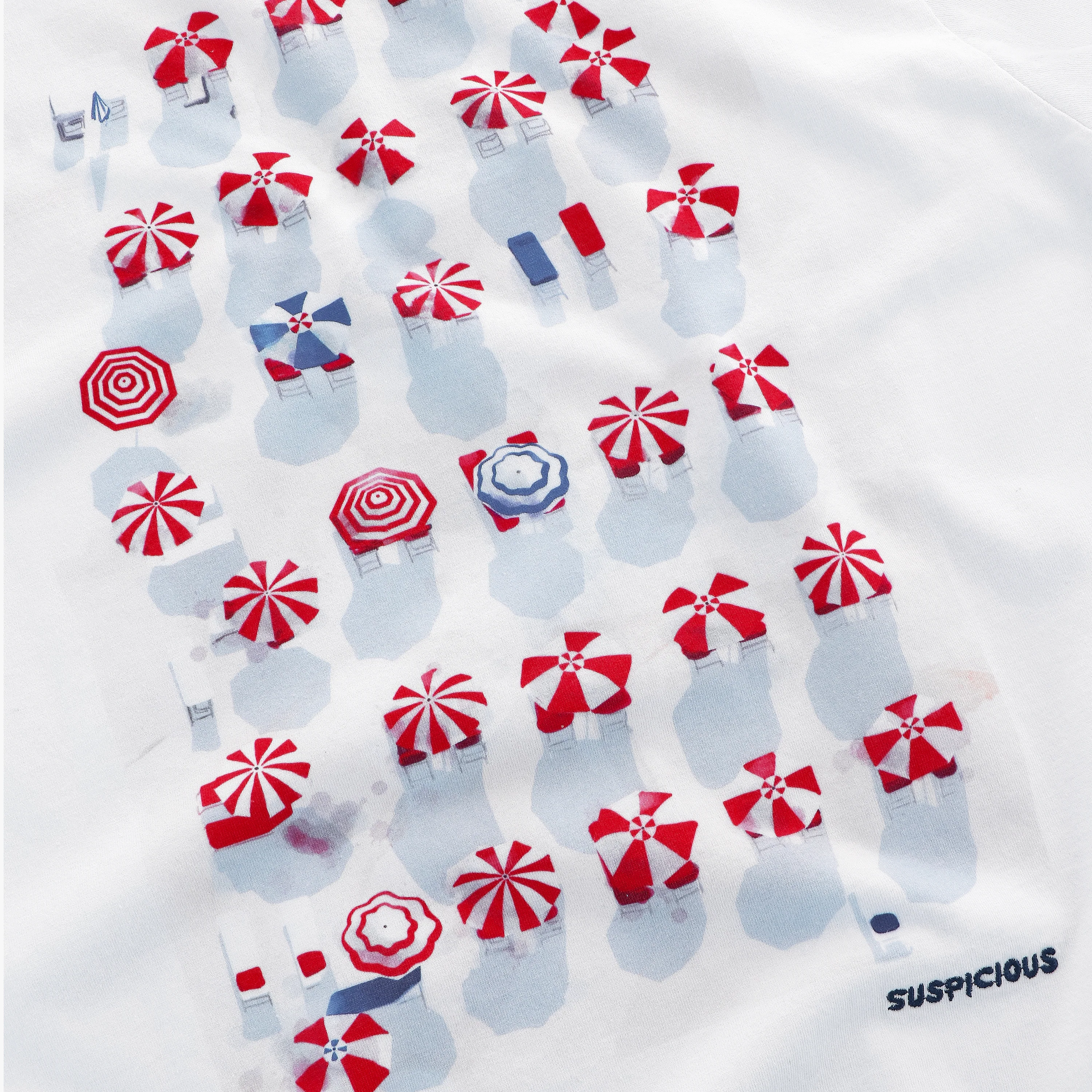 (SS24) The Umbrella Scenery II Tee - White - Image 3