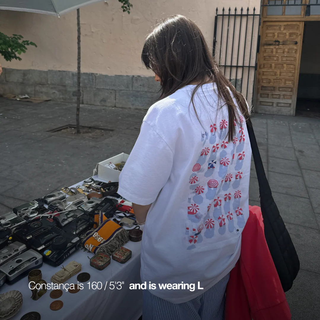 (SS24) The Umbrella Scenery II Tee - White - Image 5