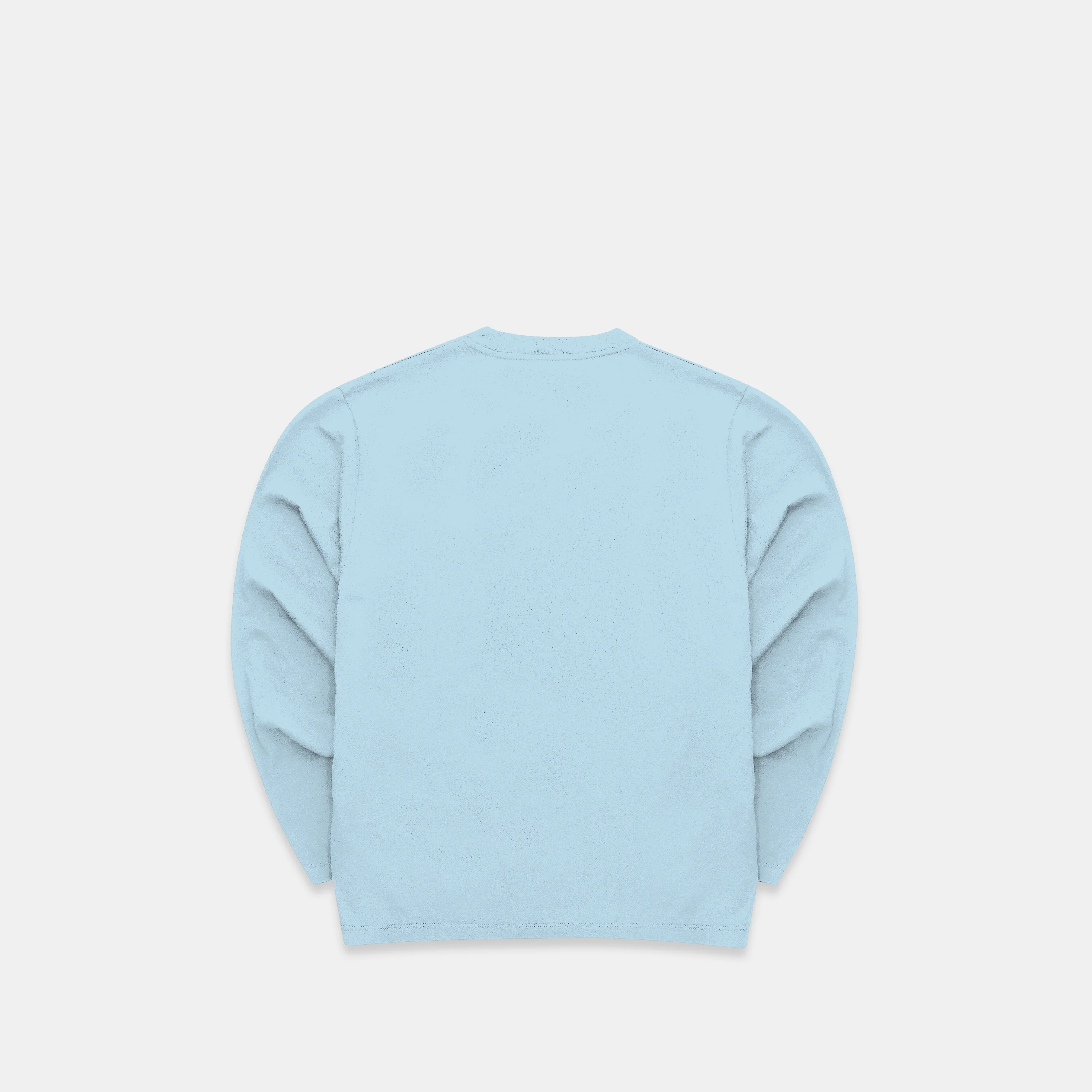 (SS24) The Smiley Longsleeve - Coral Blue - Image 3