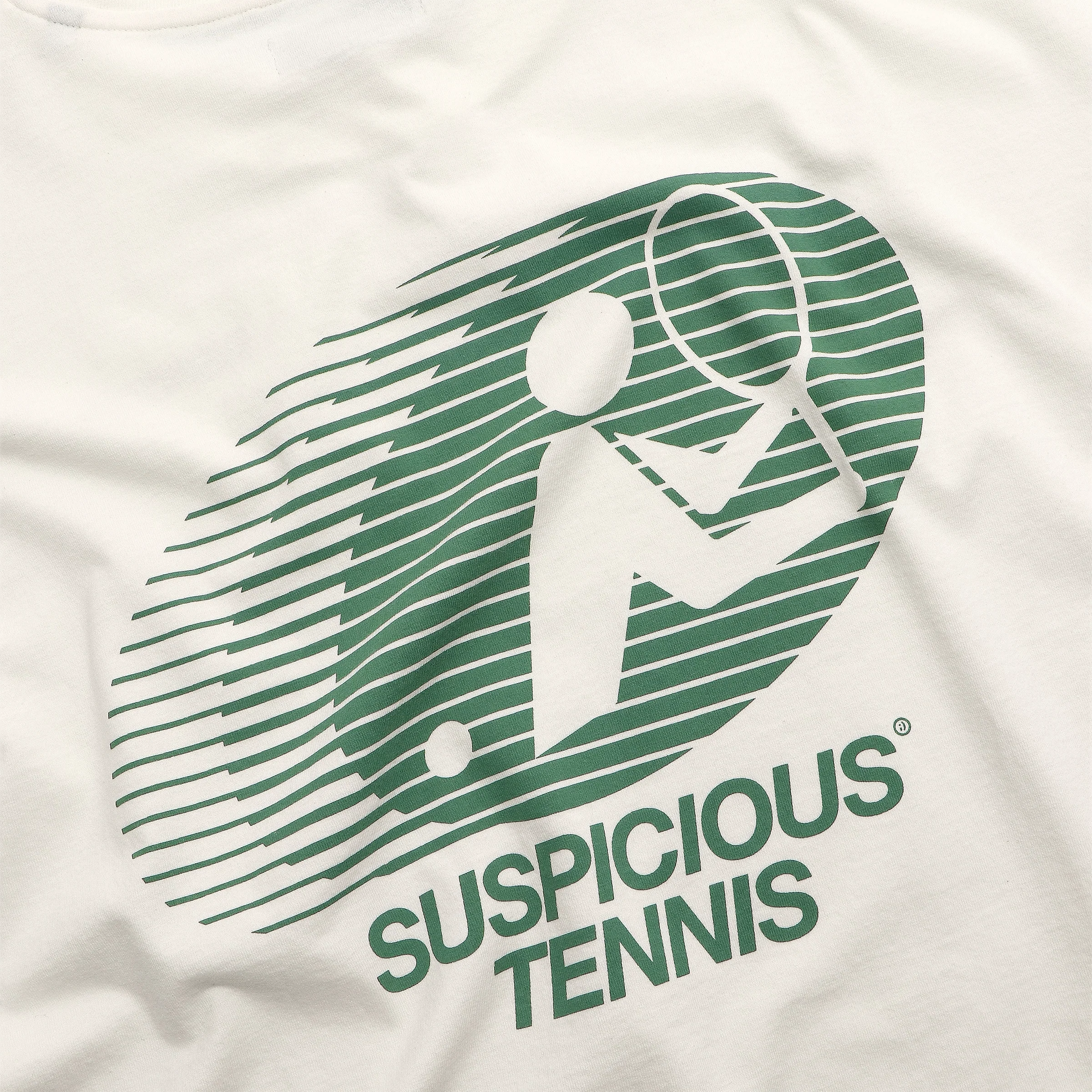 (The Athletics) The Suspicious Tennis Tee - Natural - Image 3