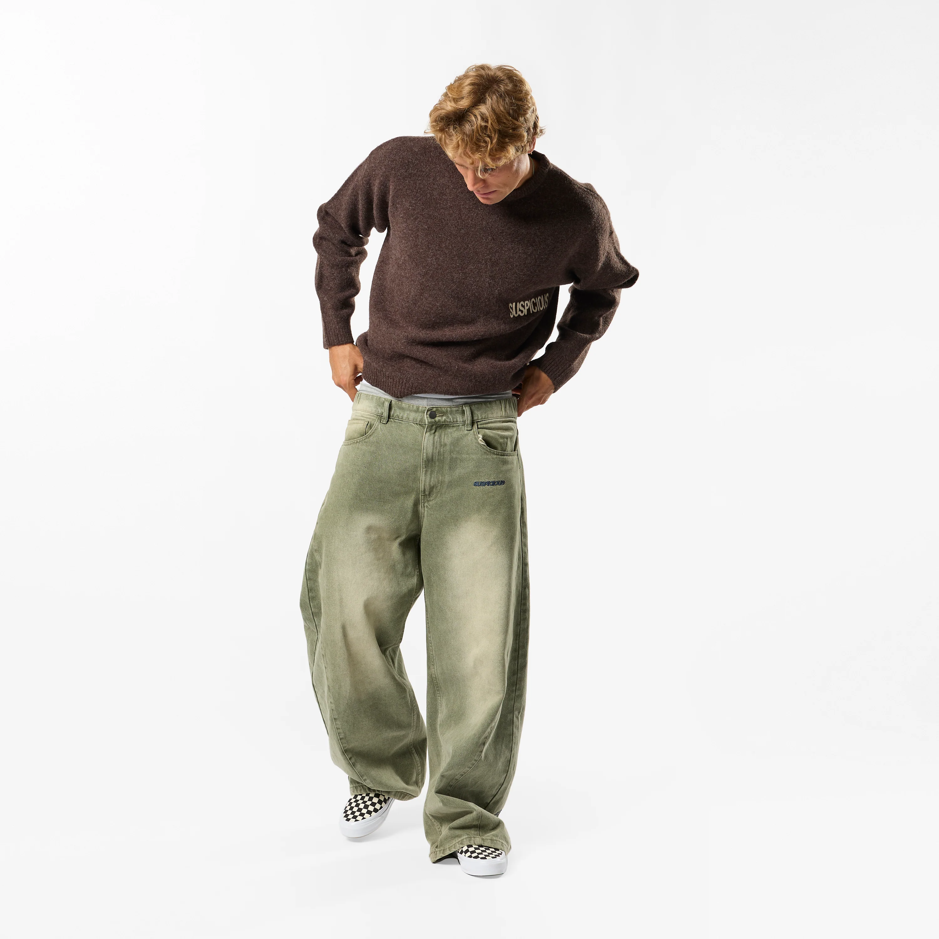 Winter1 / Core Knitted Sweat - Espresso - Image 5