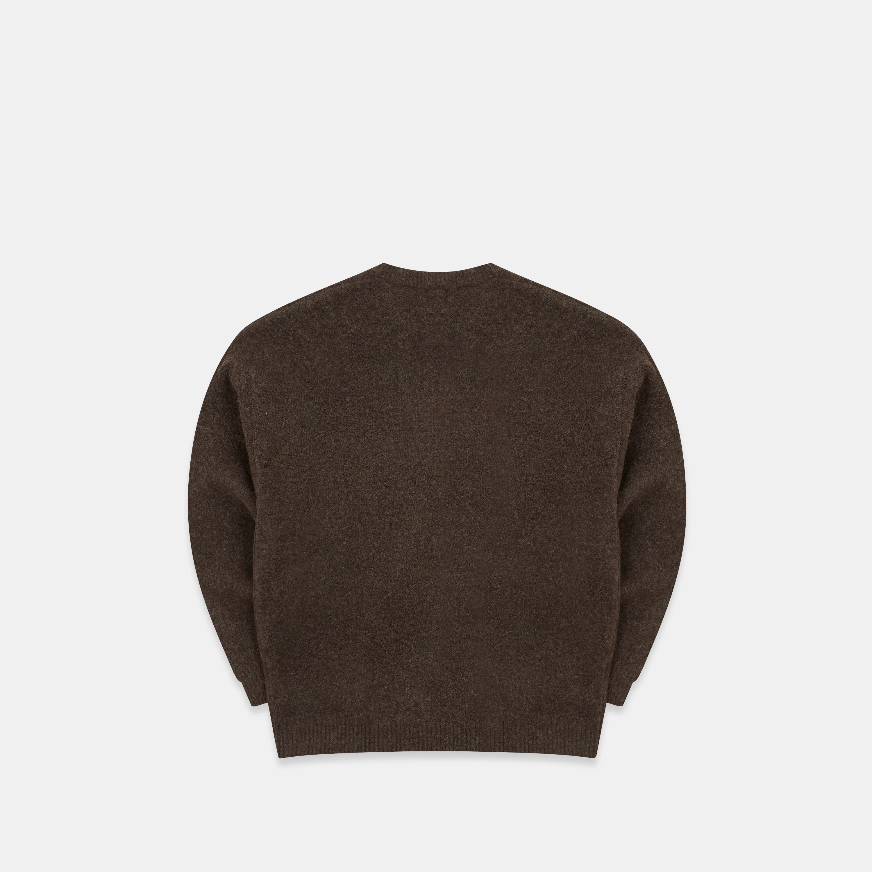Winter1 / Core Knitted Sweat - Espresso - Image 8