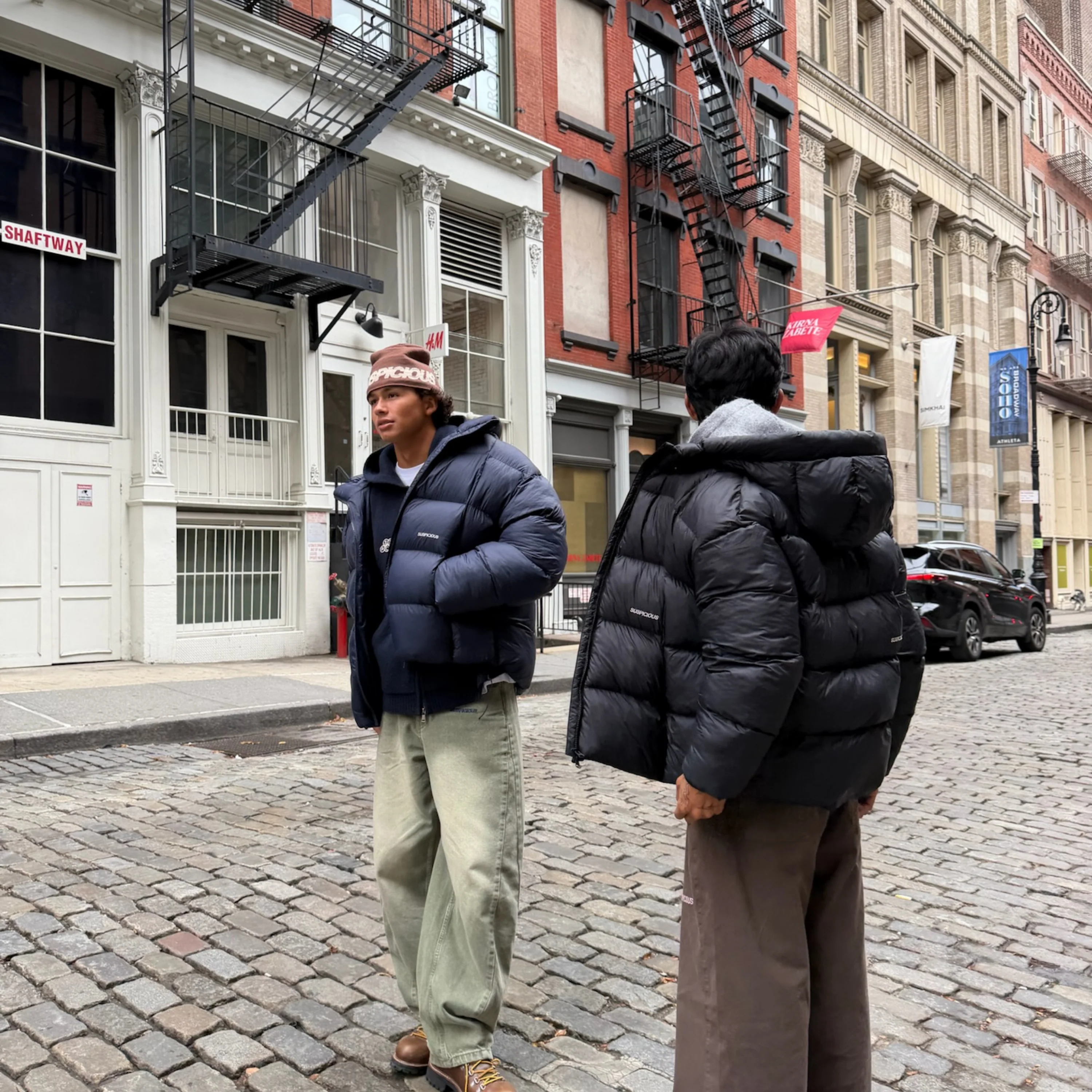 Winter1 / Essentials Puffer - Navy - Image 10