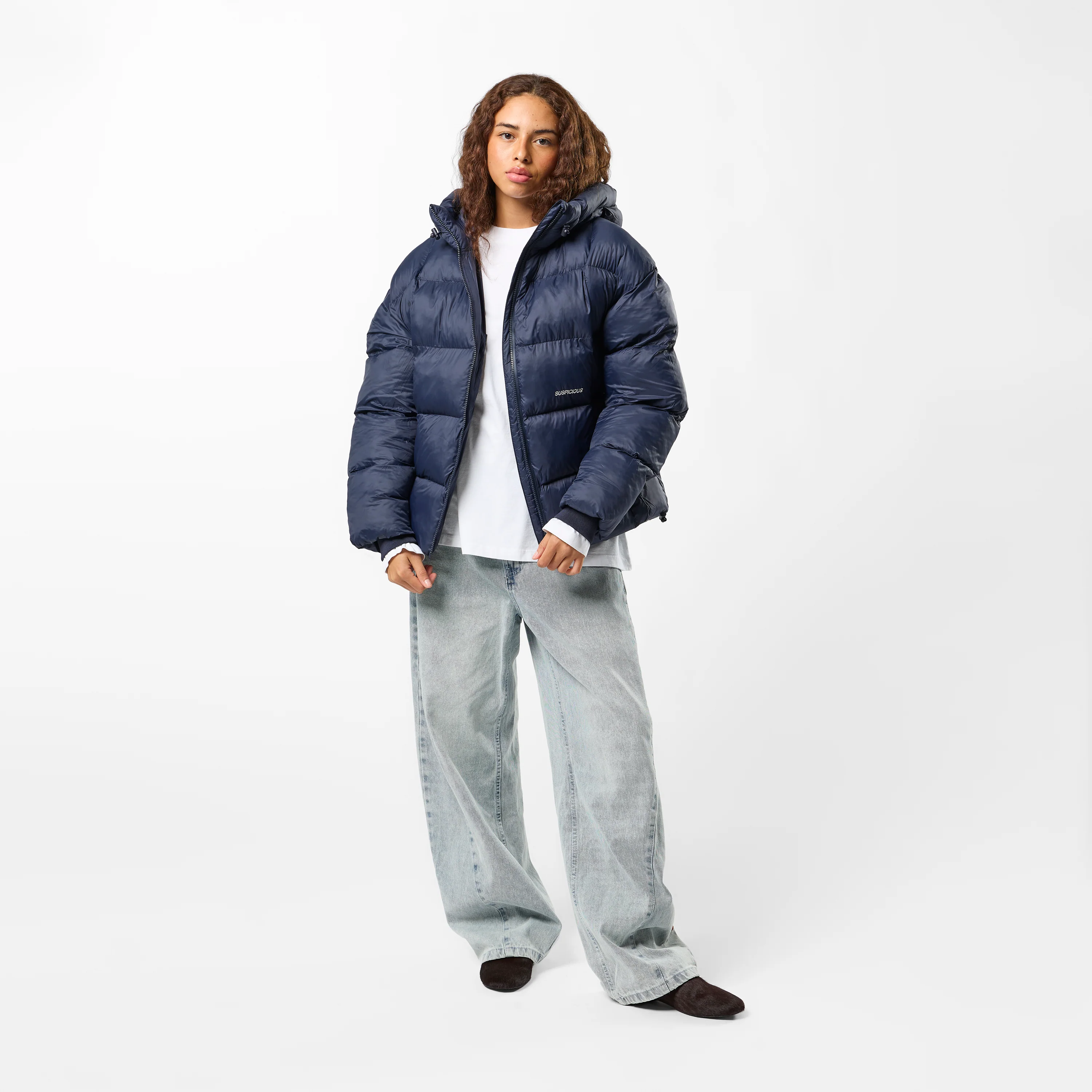Winter1 / Essentials Puffer - Navy - Image 3