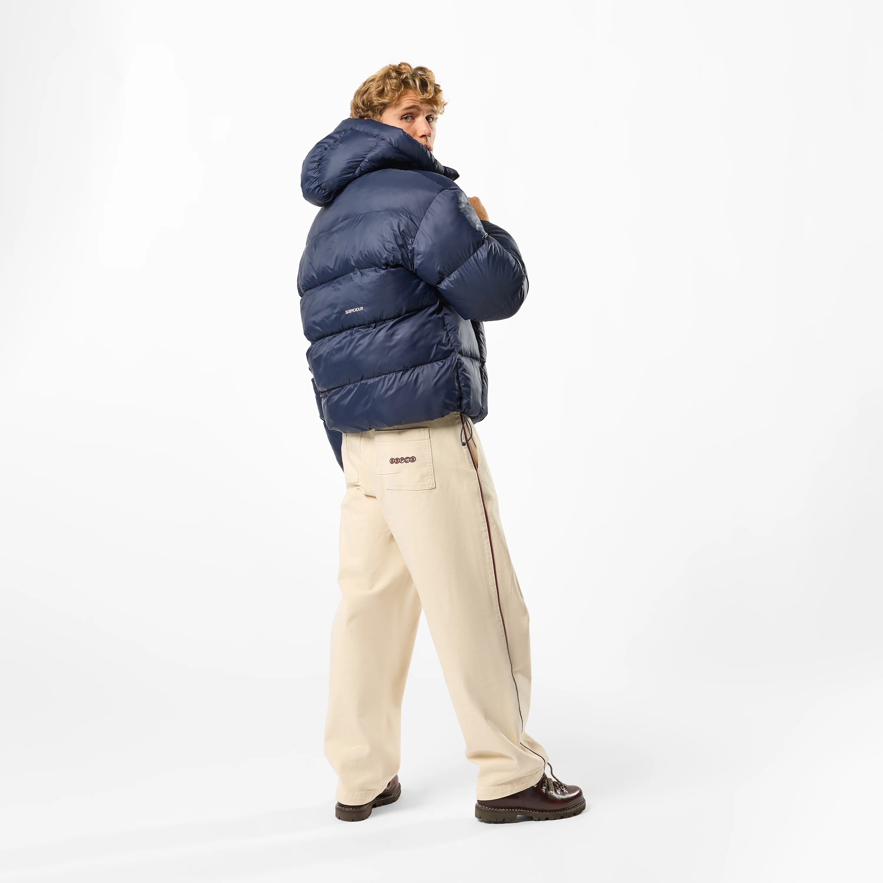 Winter1 / Essentials Puffer - Navy - Image 4