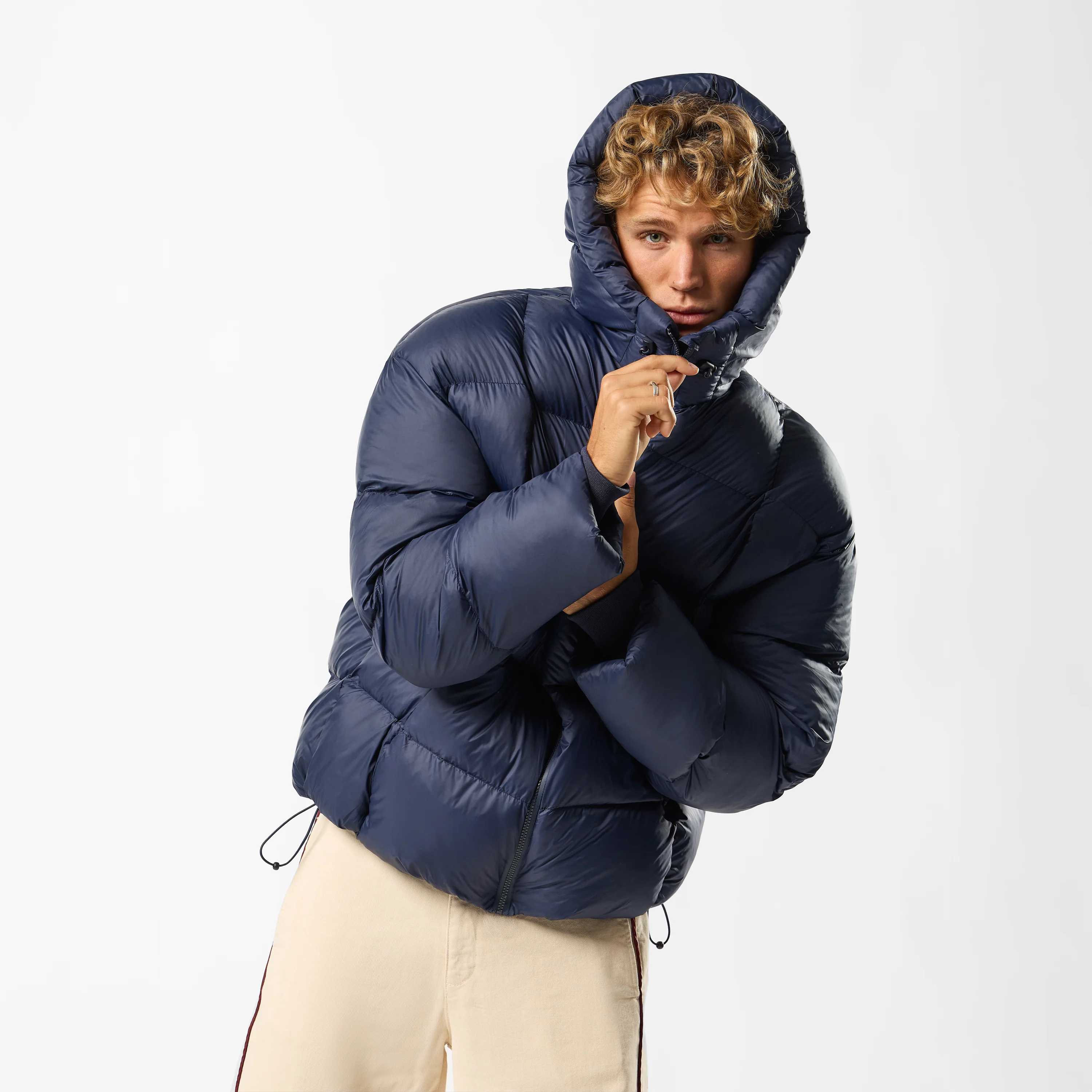 Winter1 / Essentials Puffer - Navy - Image 6
